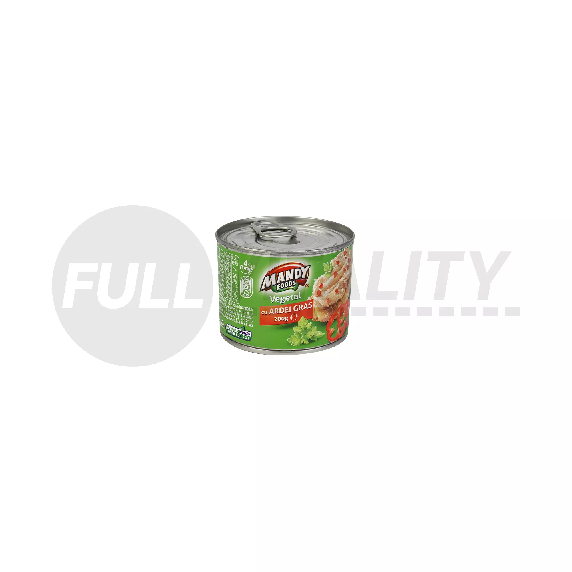 MANDY NÖVÉNYI PÁSTÉTOM PAPRIKÁS 200G