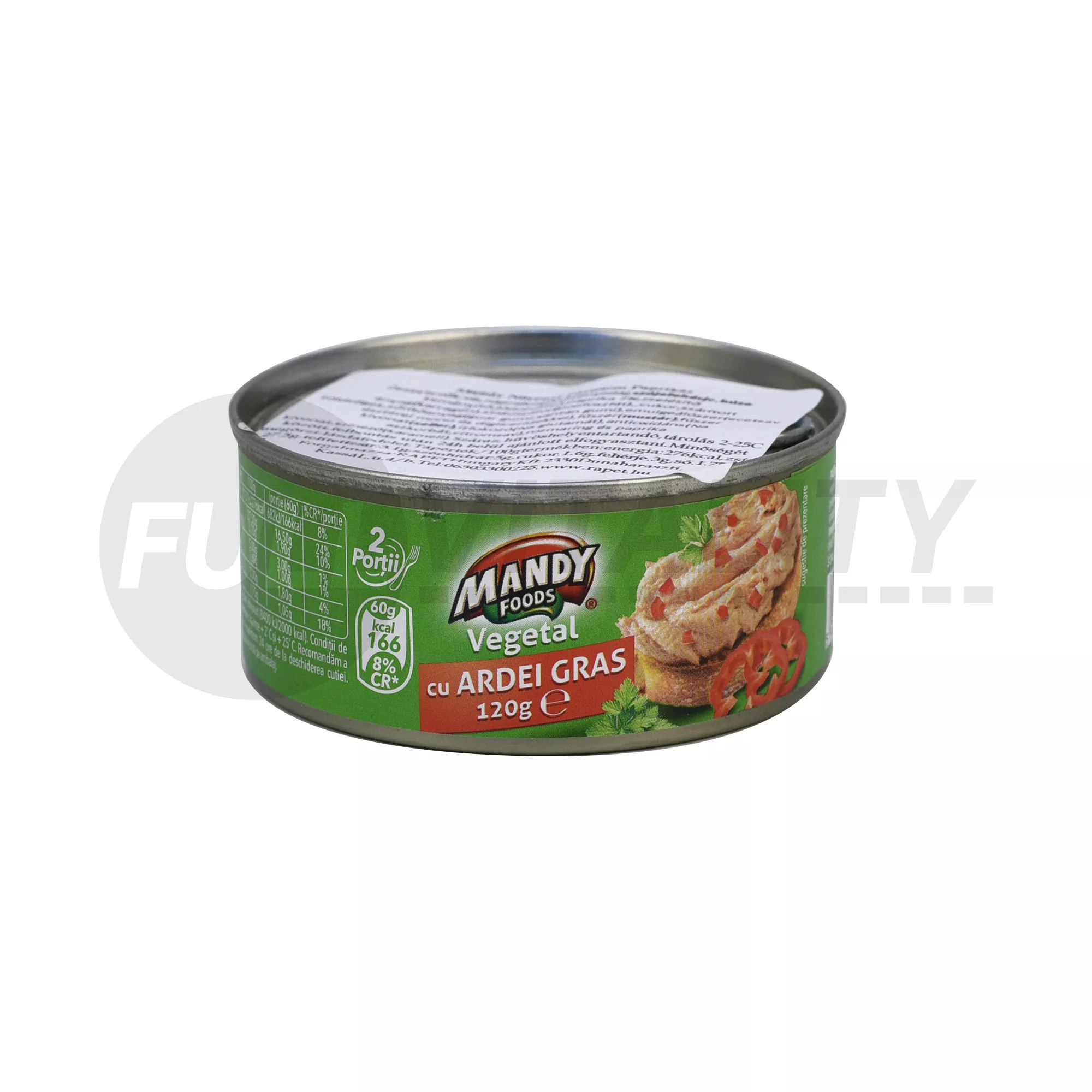 MANDY PAPRIKÁS NÖVÉNYI PÁSTÉTOM 120G