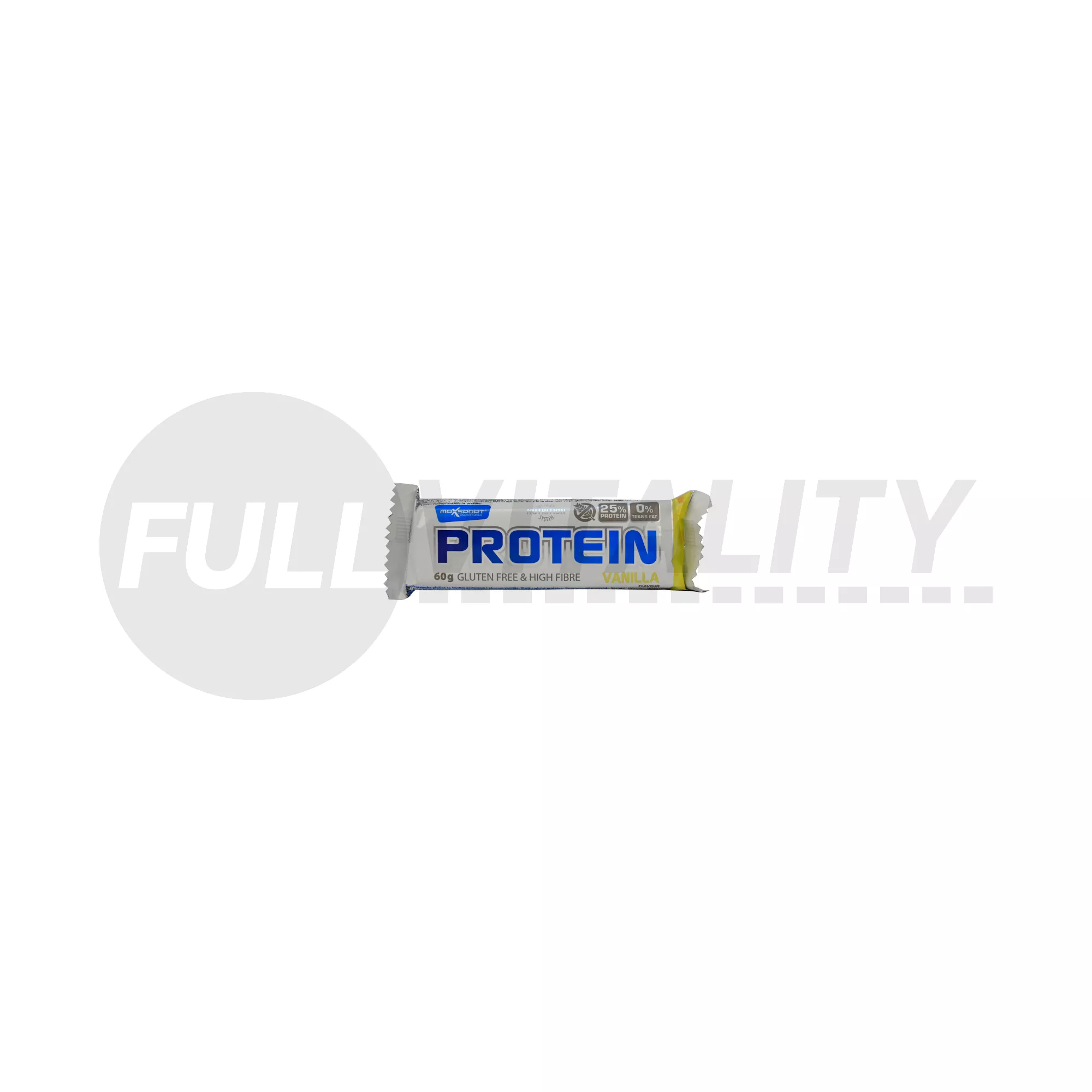 MAXSPORT PROTEINSZELET VANÍLIA ÍZŰ FEHÉR CUKORMÁZ BEVONATTAL 60G