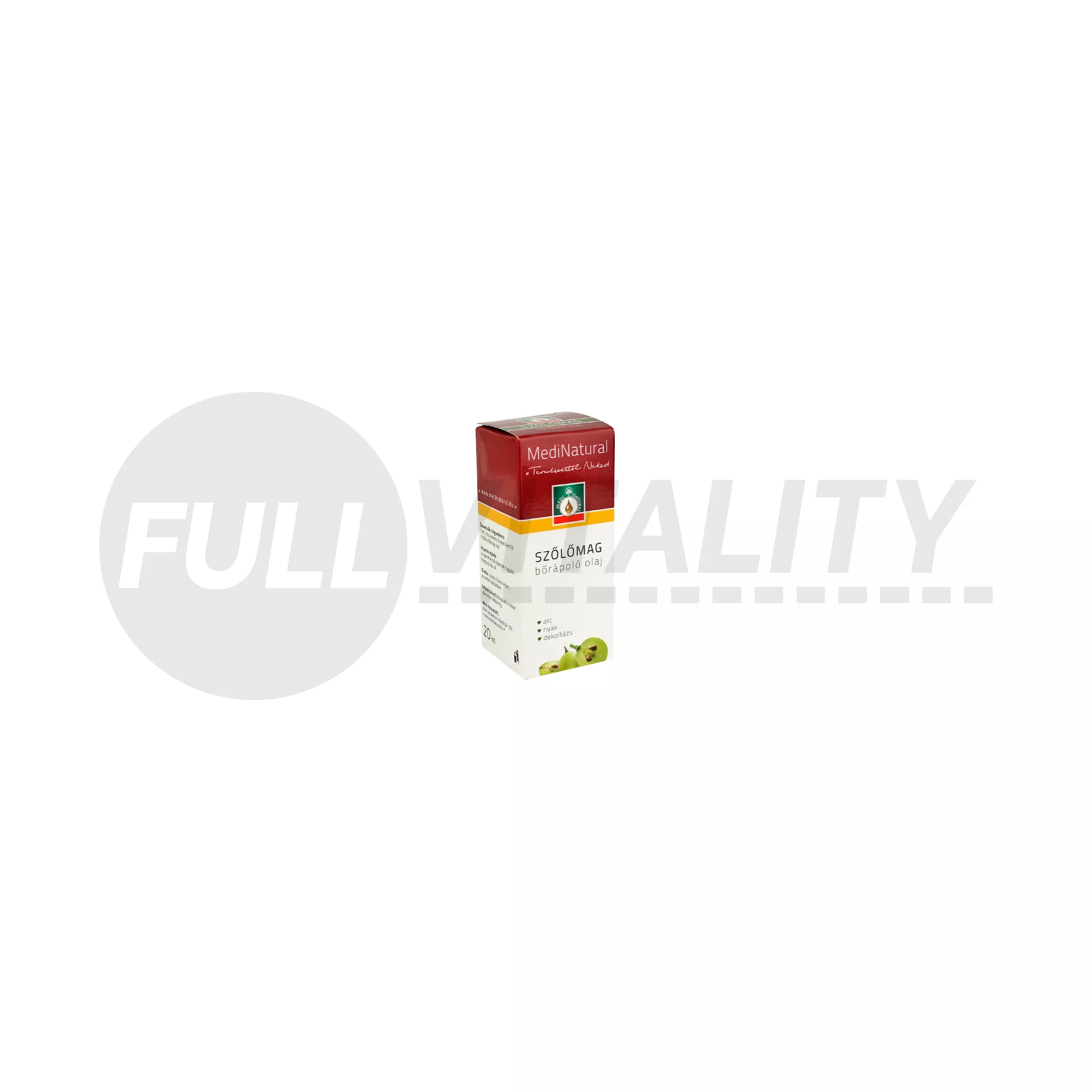 MEDINATURAL BŐRÁPOLÓ OLAJ SZŐLŐMAG 20ML