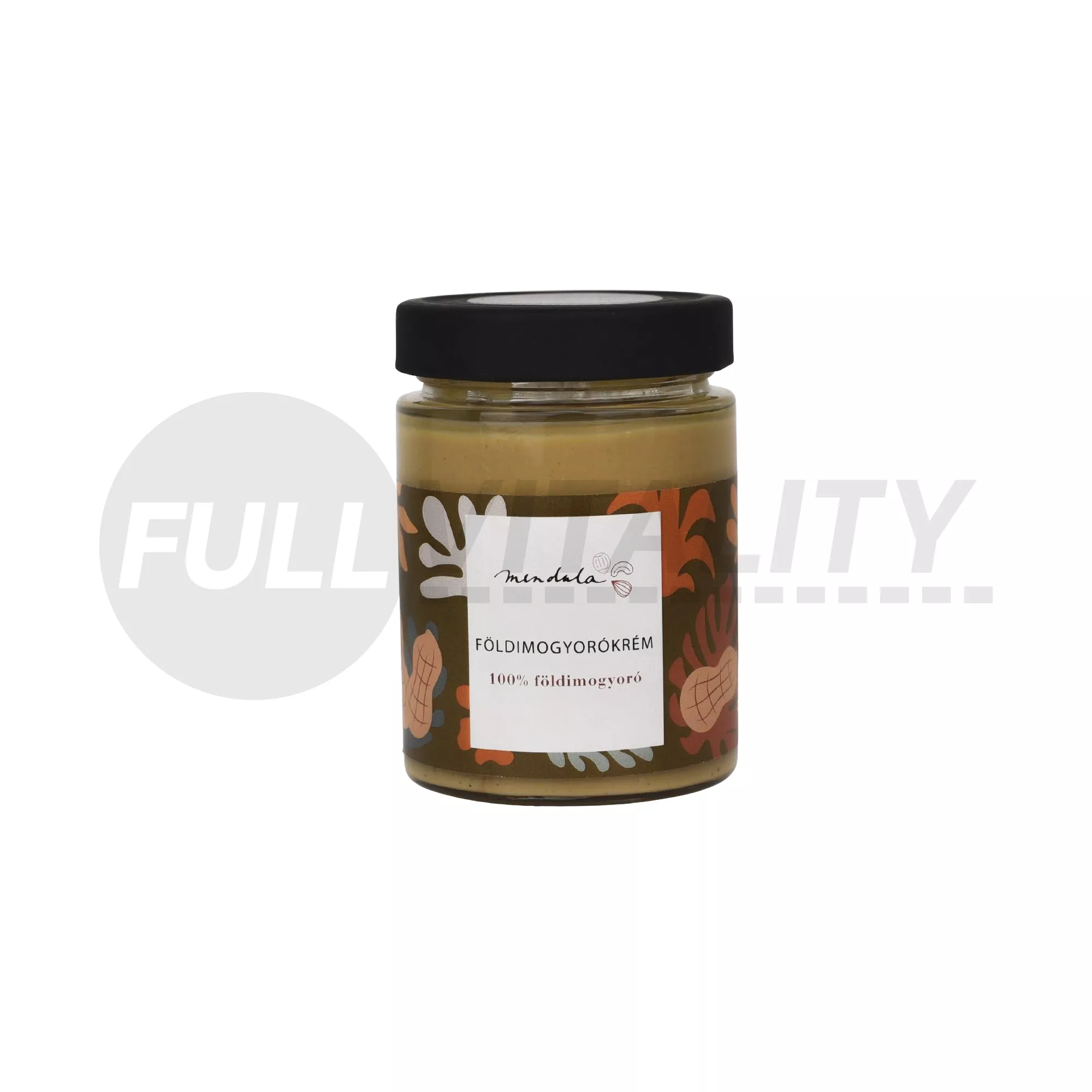 MENDULA FÖLDIMOGYORÓKRÉM - 100% FÖLDIMOGYORÓ VEGÁN 330G