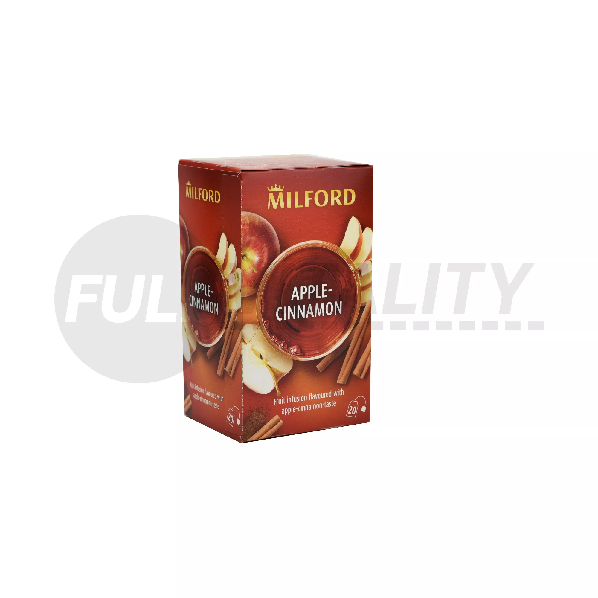 MILFORD TEA ALMA-FAHÉJ ÍZŰ GYÜMÖLCSTEA FILTERES 20DB