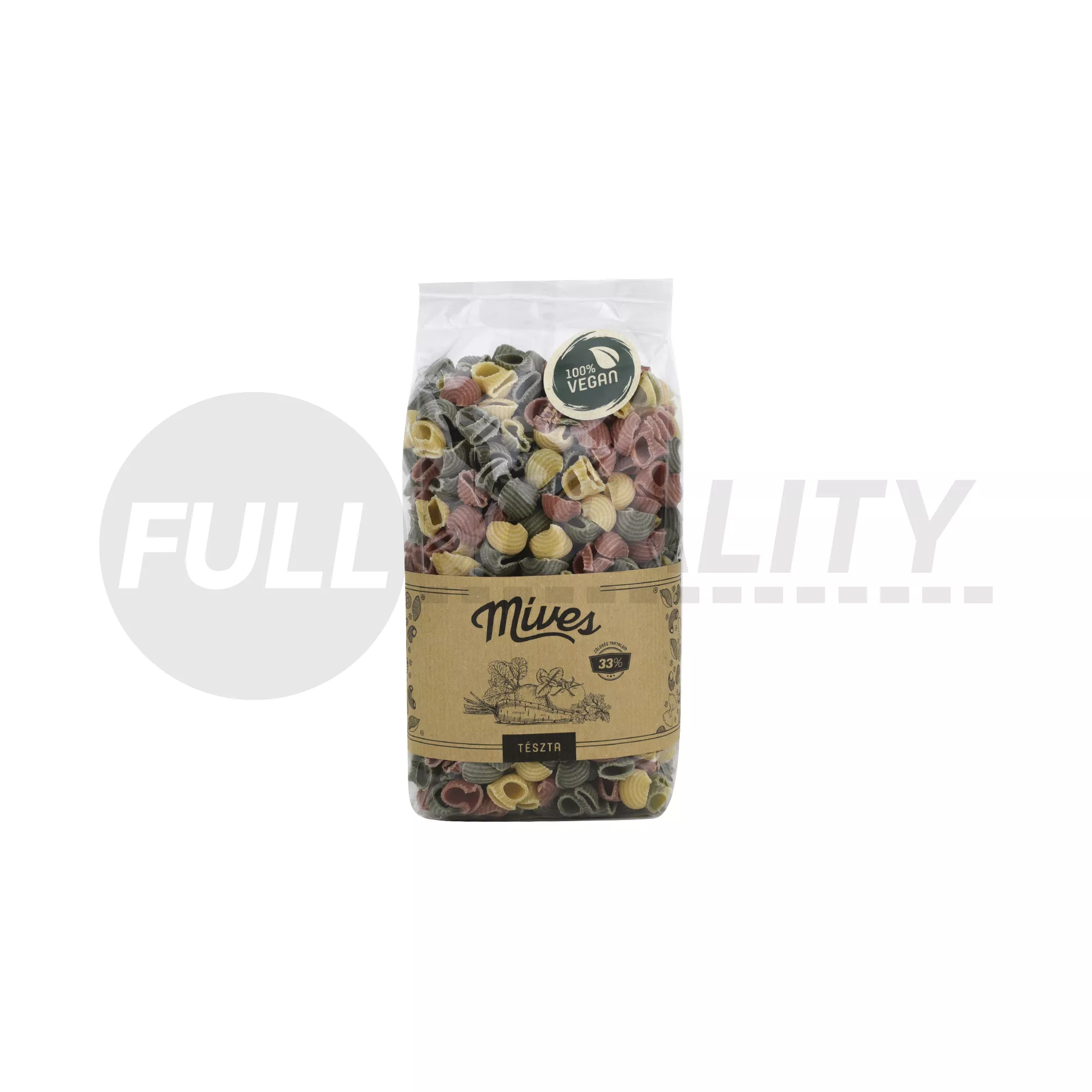 MÍVES VEGAN TOJÁS NÉLKÜLI ZÖLDSÉGES SZÁRAZTÉSZTA - CSÍKOS KOSÁRKA 400G