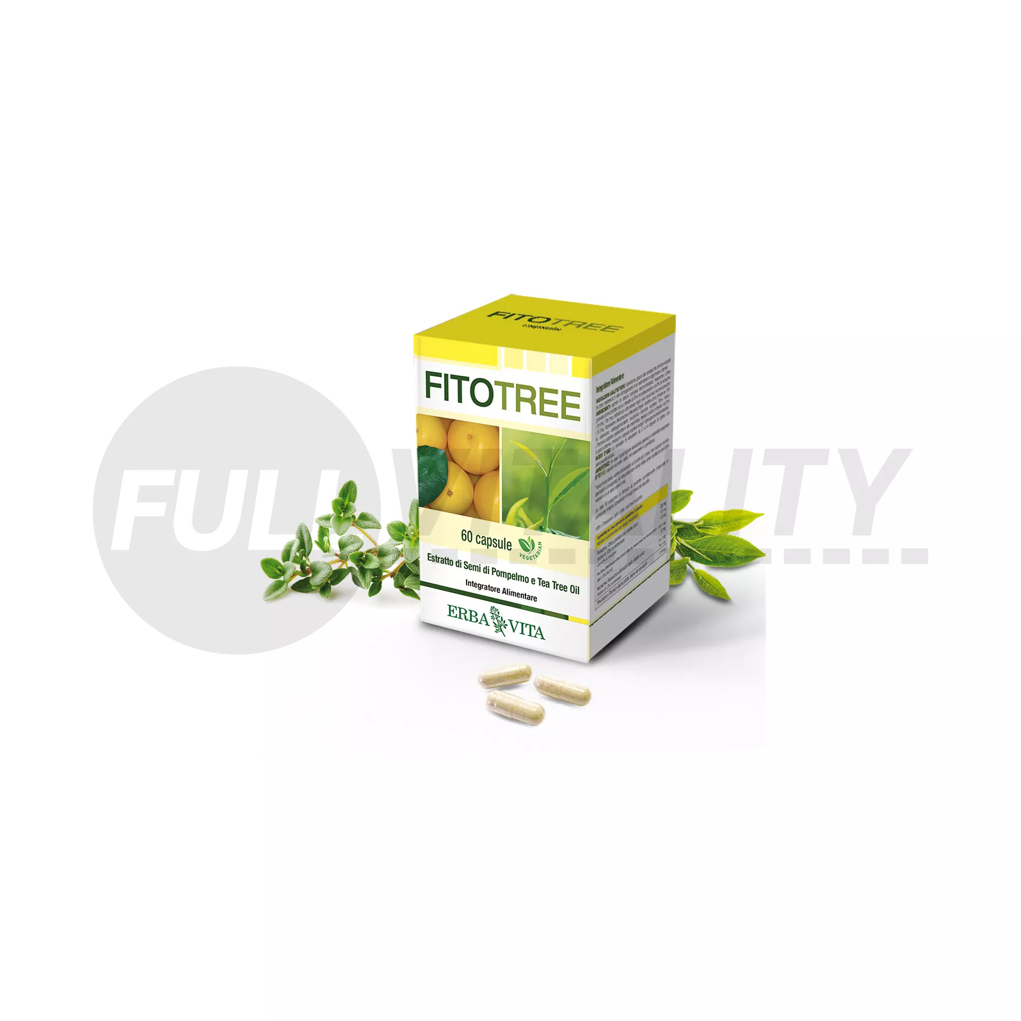 NATUR TANYA ERBAVITA FITOTREE KAPSZULA- PARAZITÁK GOMBÁK ELLEN KAPSZULA 60DB