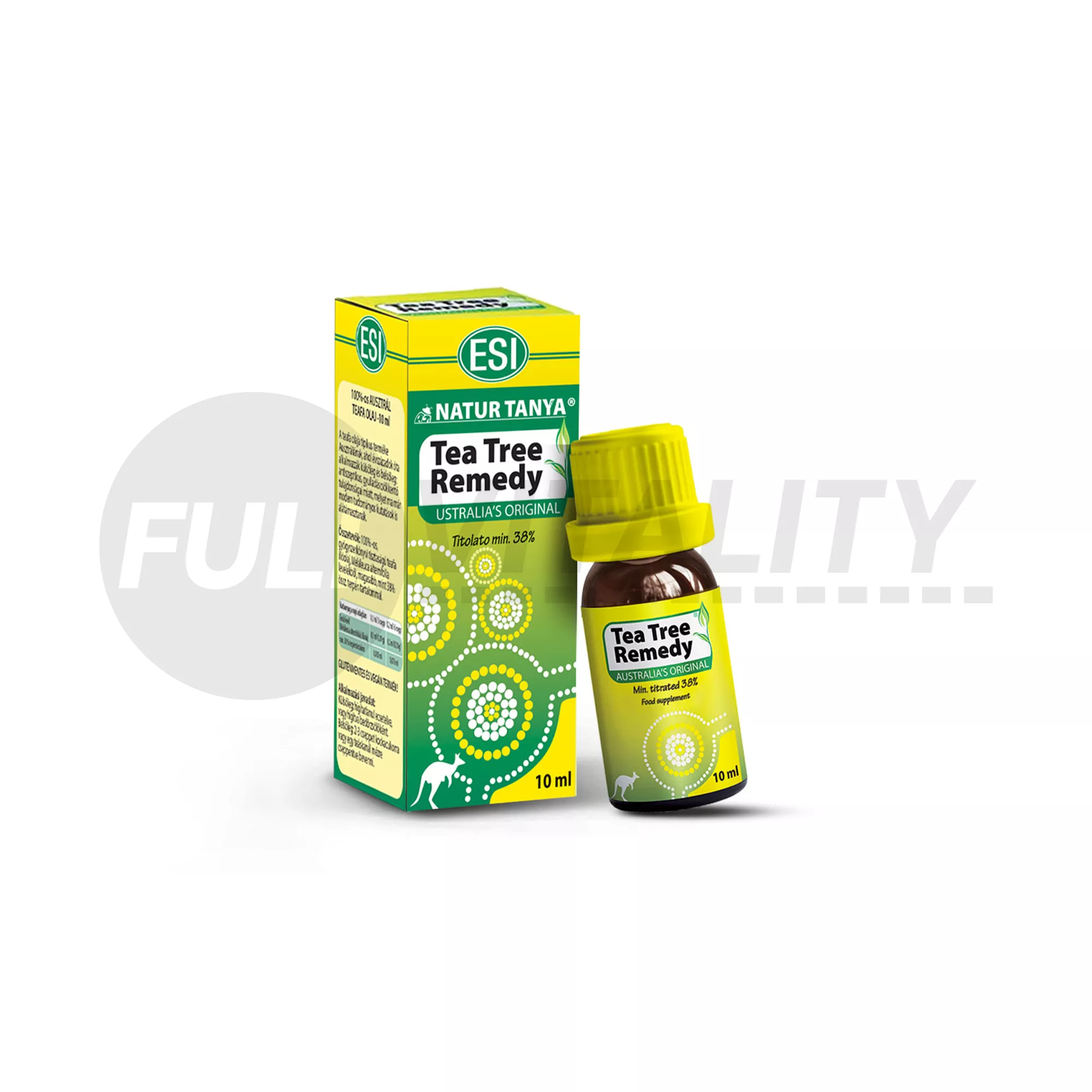 NATUR TANYA ESI 100%-OS AUSZTRÁL TEAFA OLAJ - GYÓGYSZERKÖNYVI TISZTASÁG 10ML