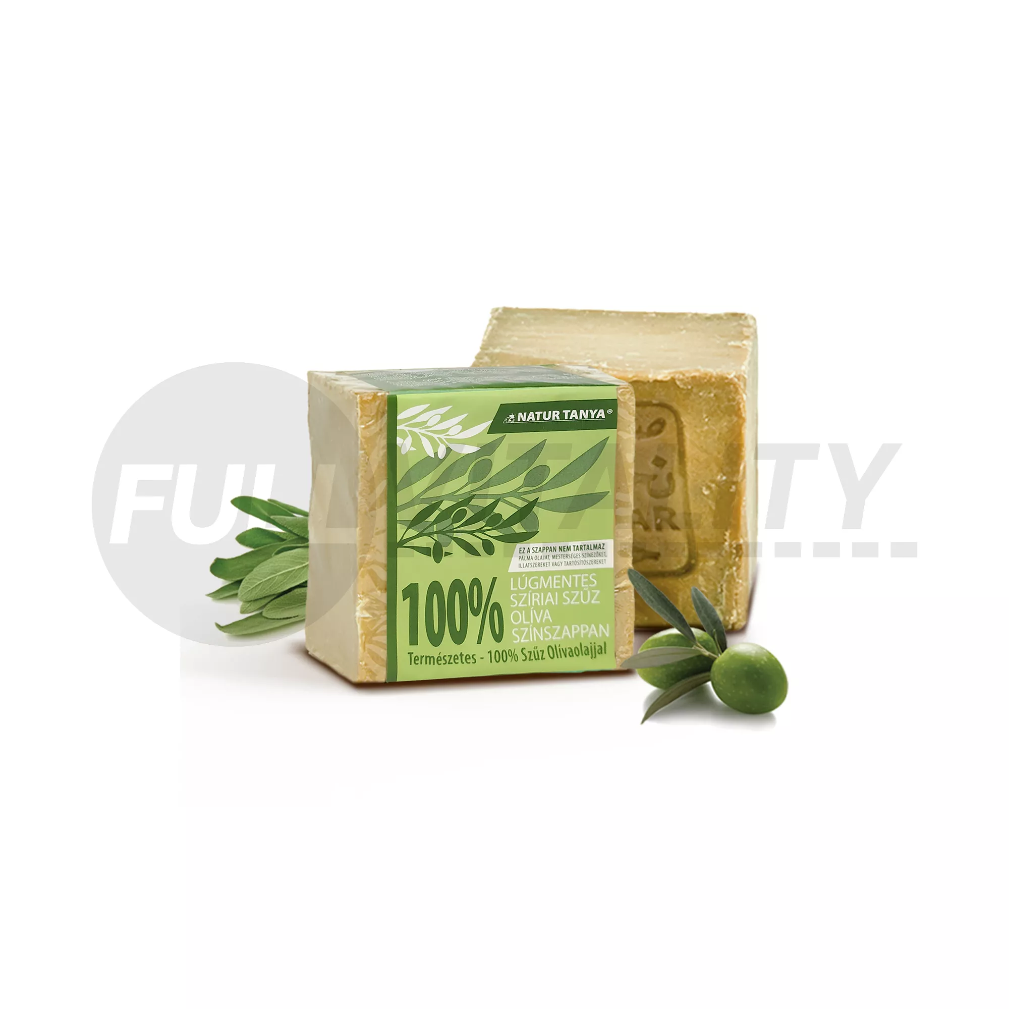 NATUR TANYA NAJEL BIO OLÍVA OLAJOS ALEPPO SZAPPAN 100% - ARCRA TESTRE MINDEN BŐRTÍPUSRA 200G