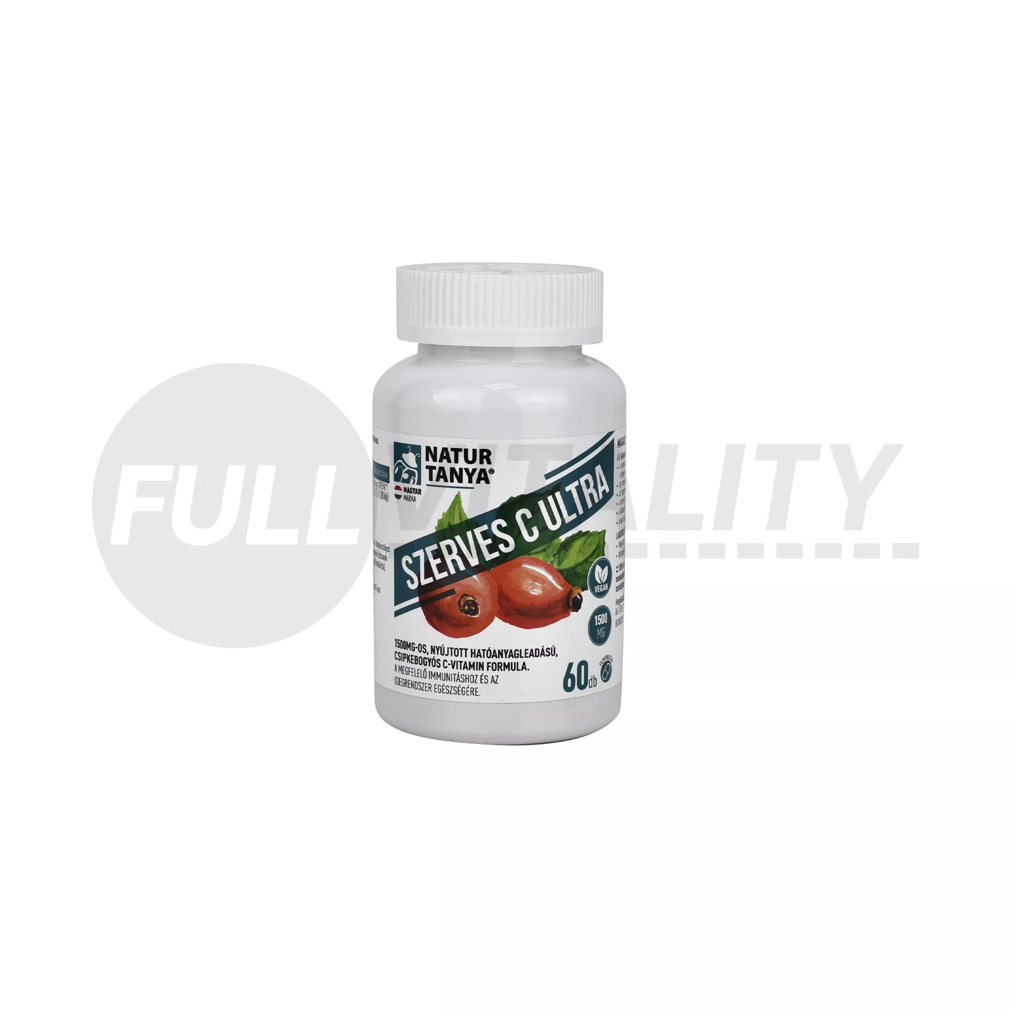 NATUR TANYA SZERVES C ULTRA 1500 MG RETARD C-VITAMIN CSIPKEBOGYÓ KIVONATTAL 60DB