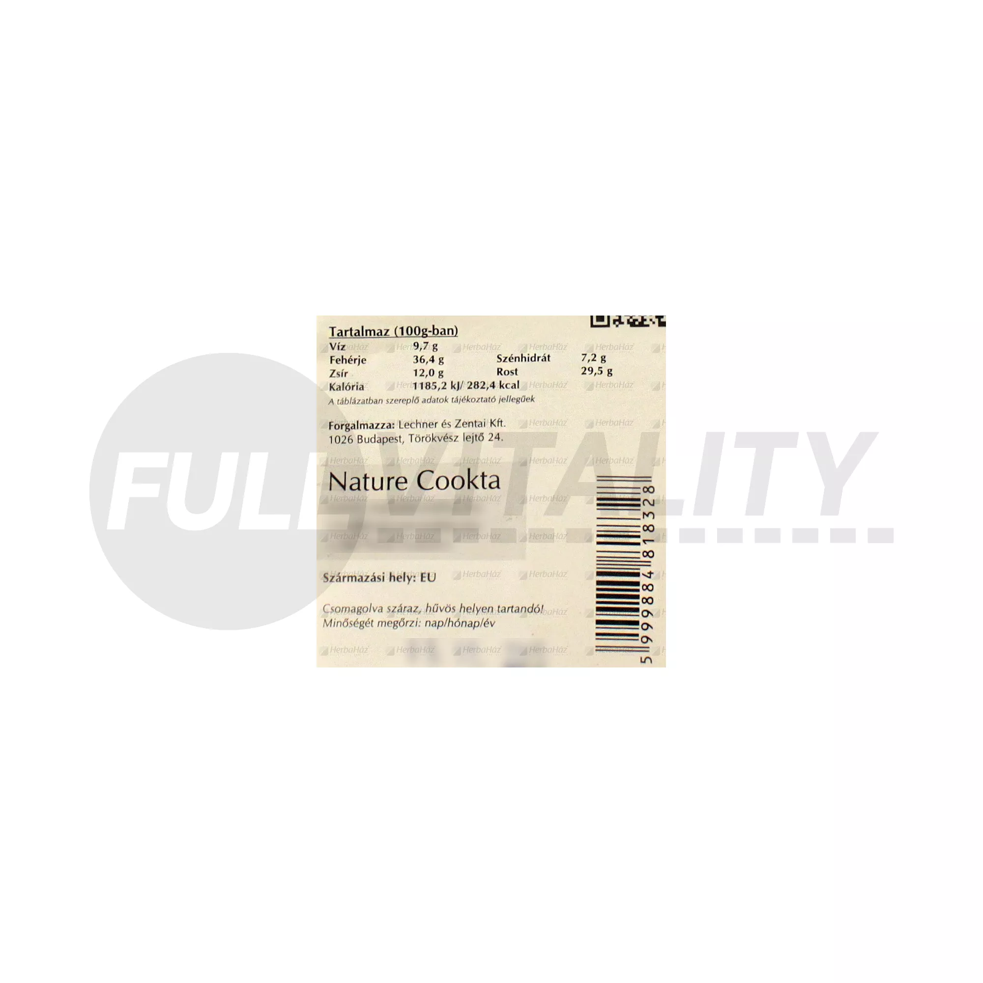 NATURE COOKTA MANDULALISZT 250G