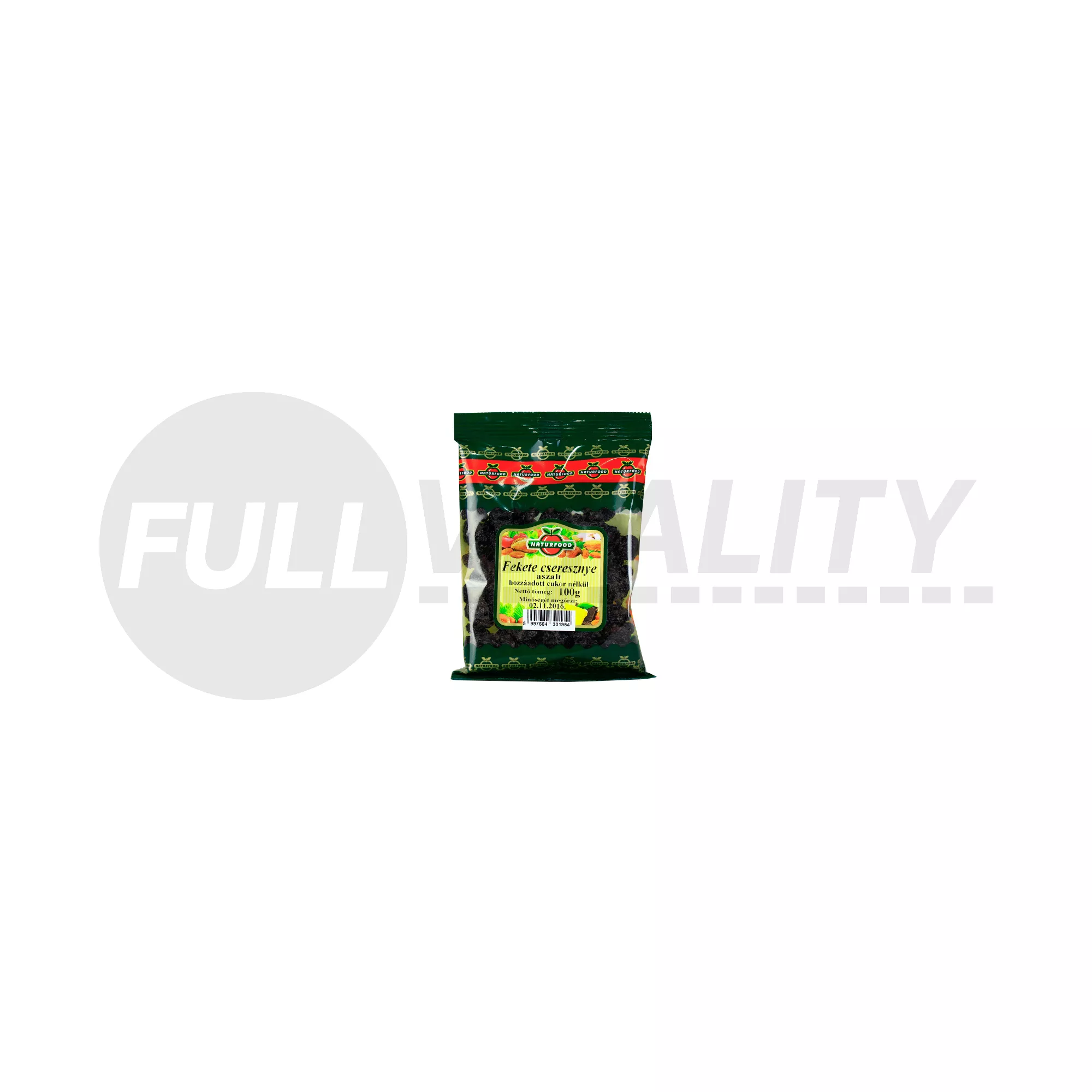 NATURFOOD ASZALT FEKETE CSERESZNYE 100G