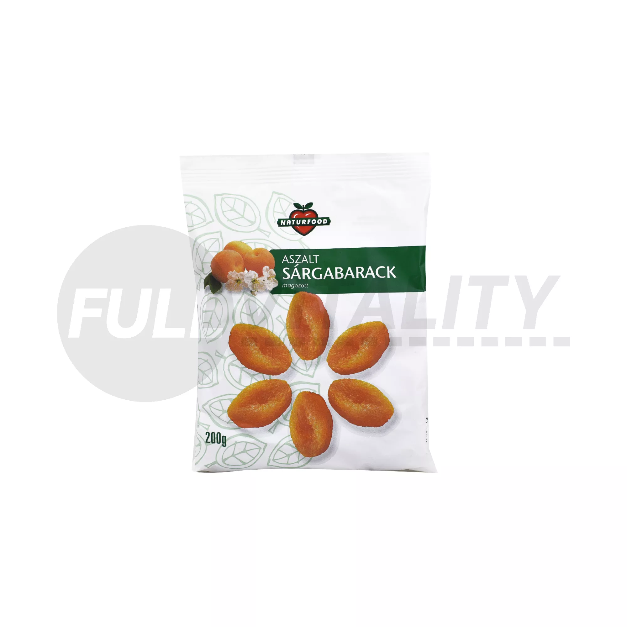 NATURFOOD ASZALT SÁRGABARACK 200G