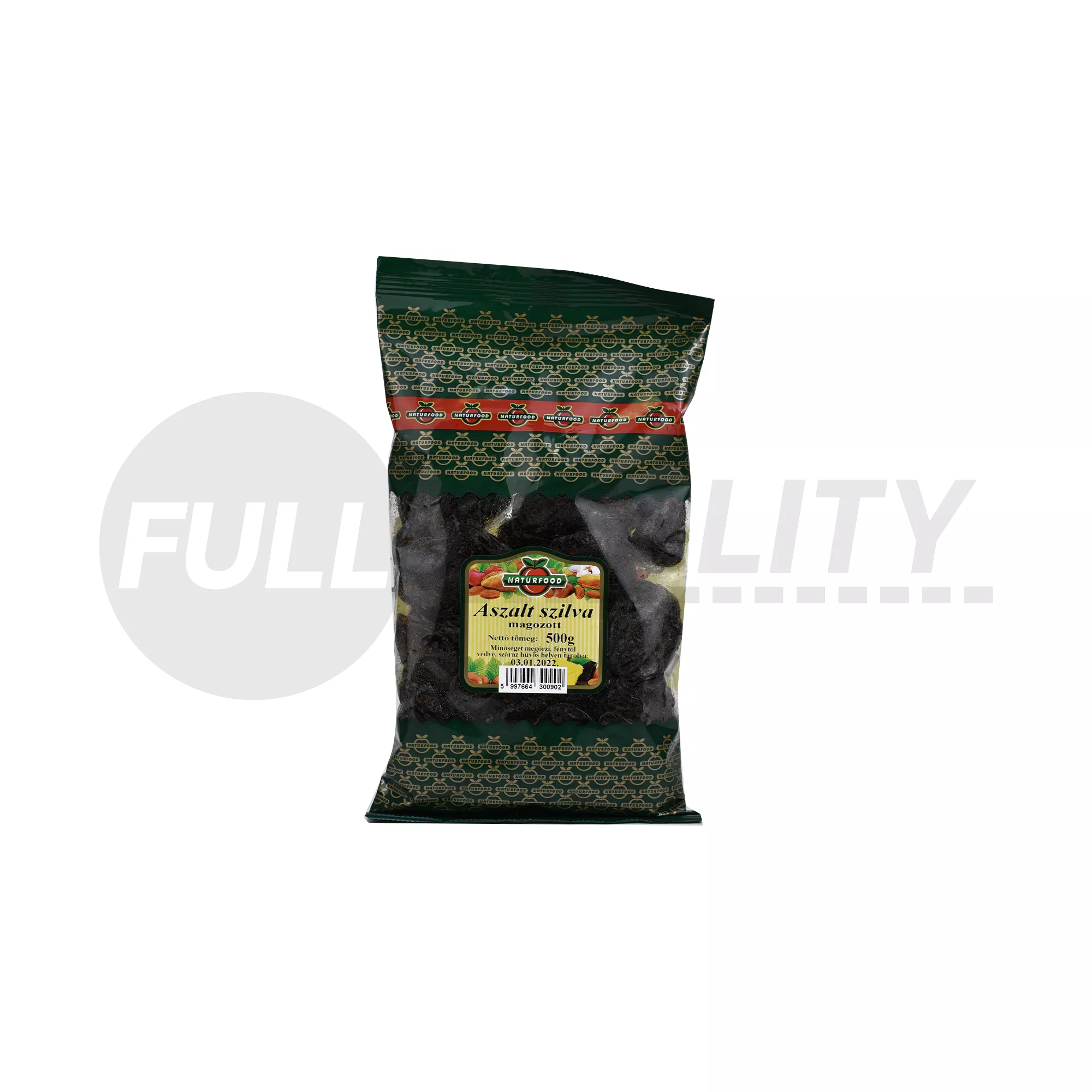 NATURFOOD ASZALT SZILVA MAGOZOTT 500G