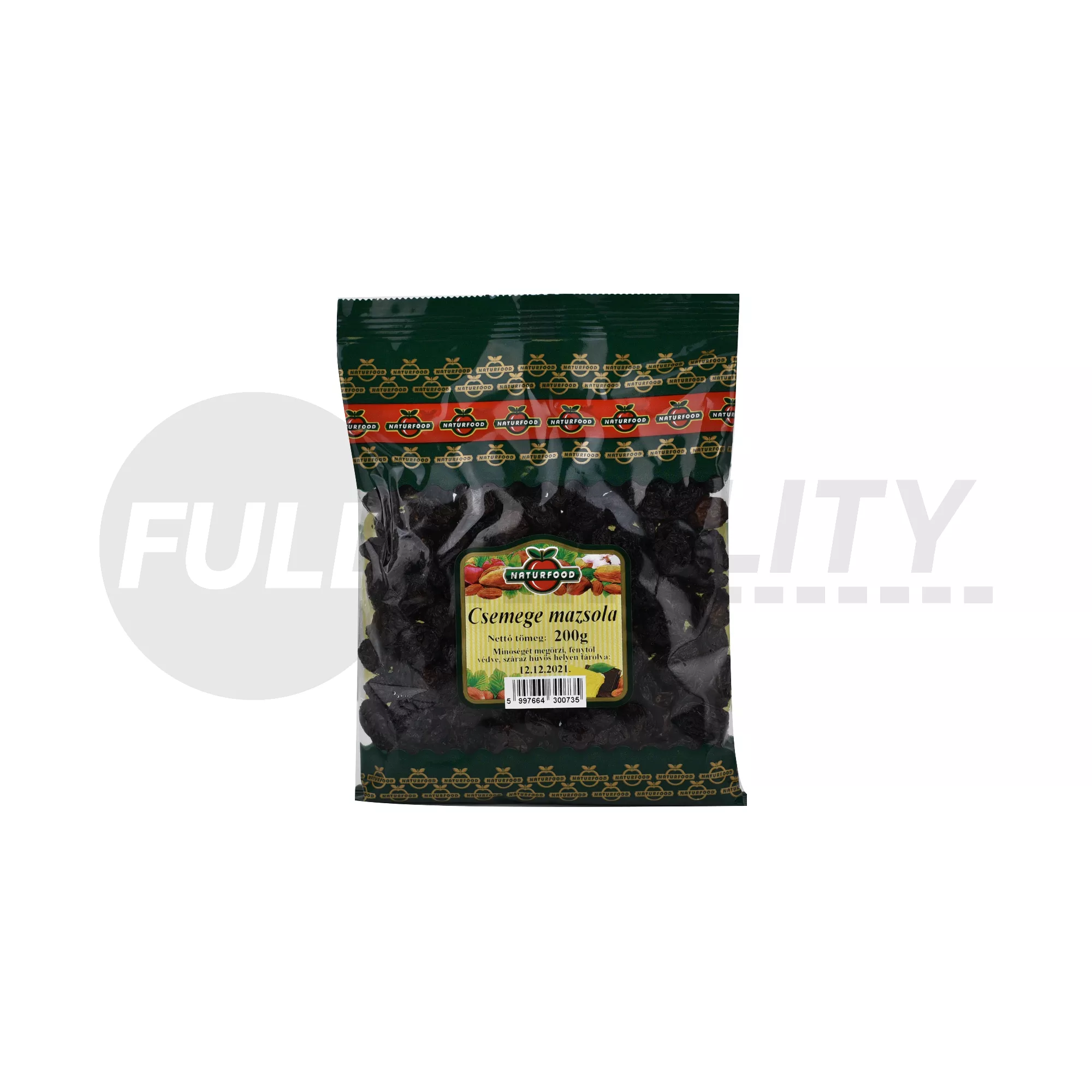 NATURFOOD CSEMEGE MAZSOLA 200G