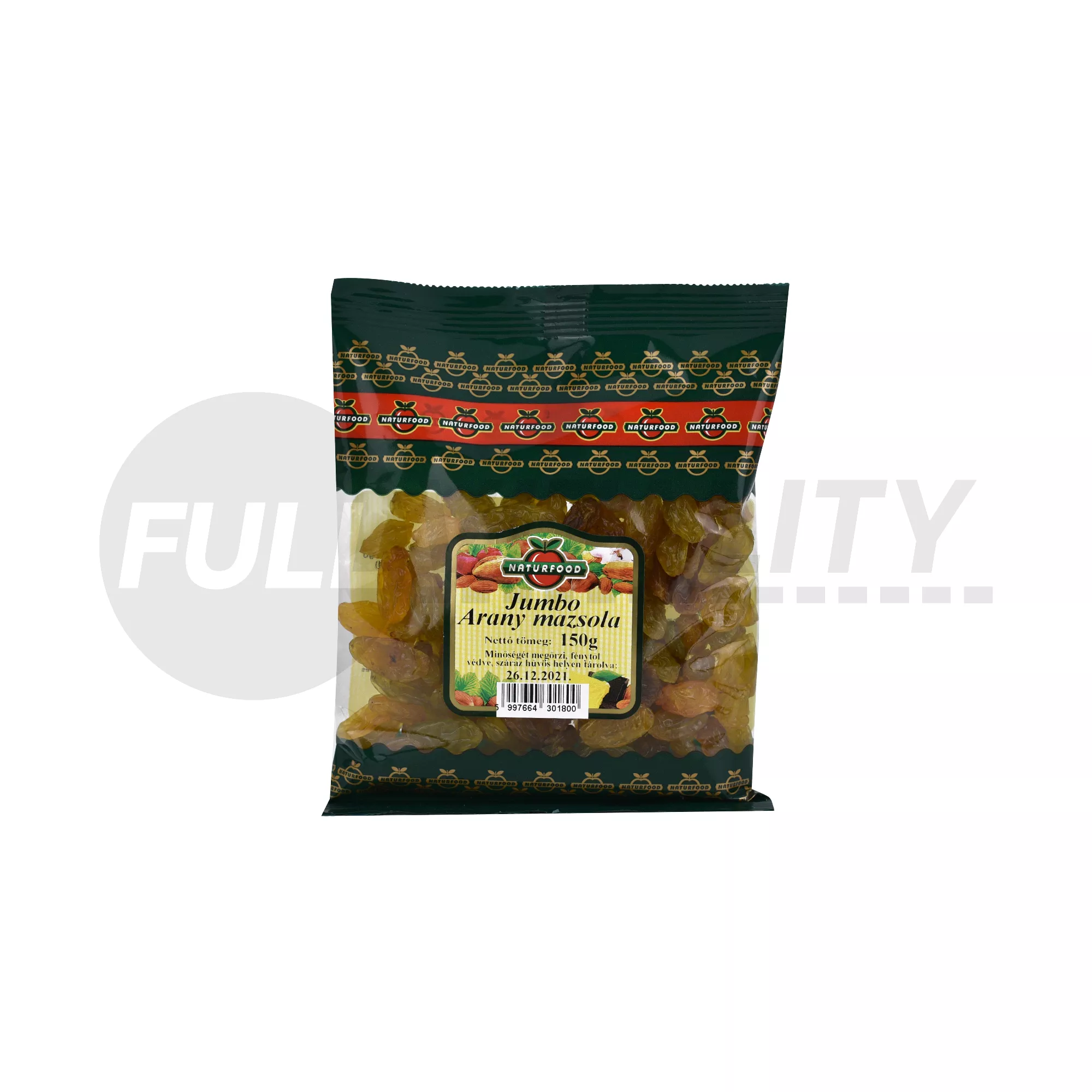 NATURFOOD JUMBO ARANY MAZSOLA 150G