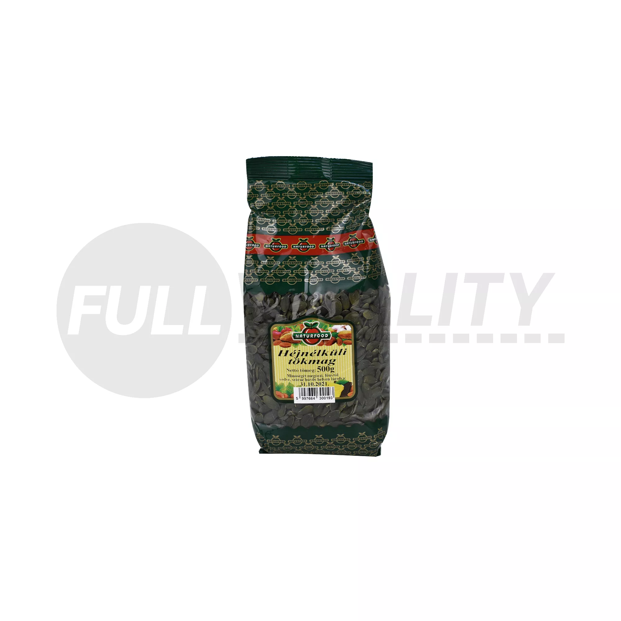 NATURFOOD TÖKMAG HÉJNÉLKÜLI 500G