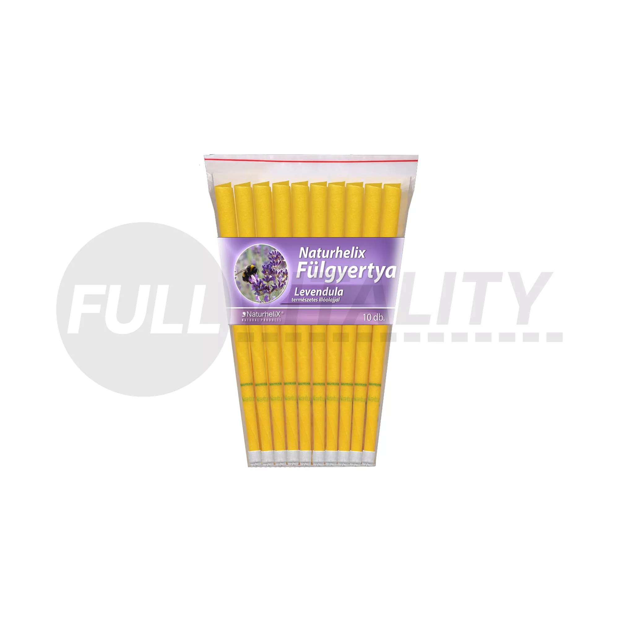 NATURHELIX FÜLGYERTYA LEVENDULA 10DB