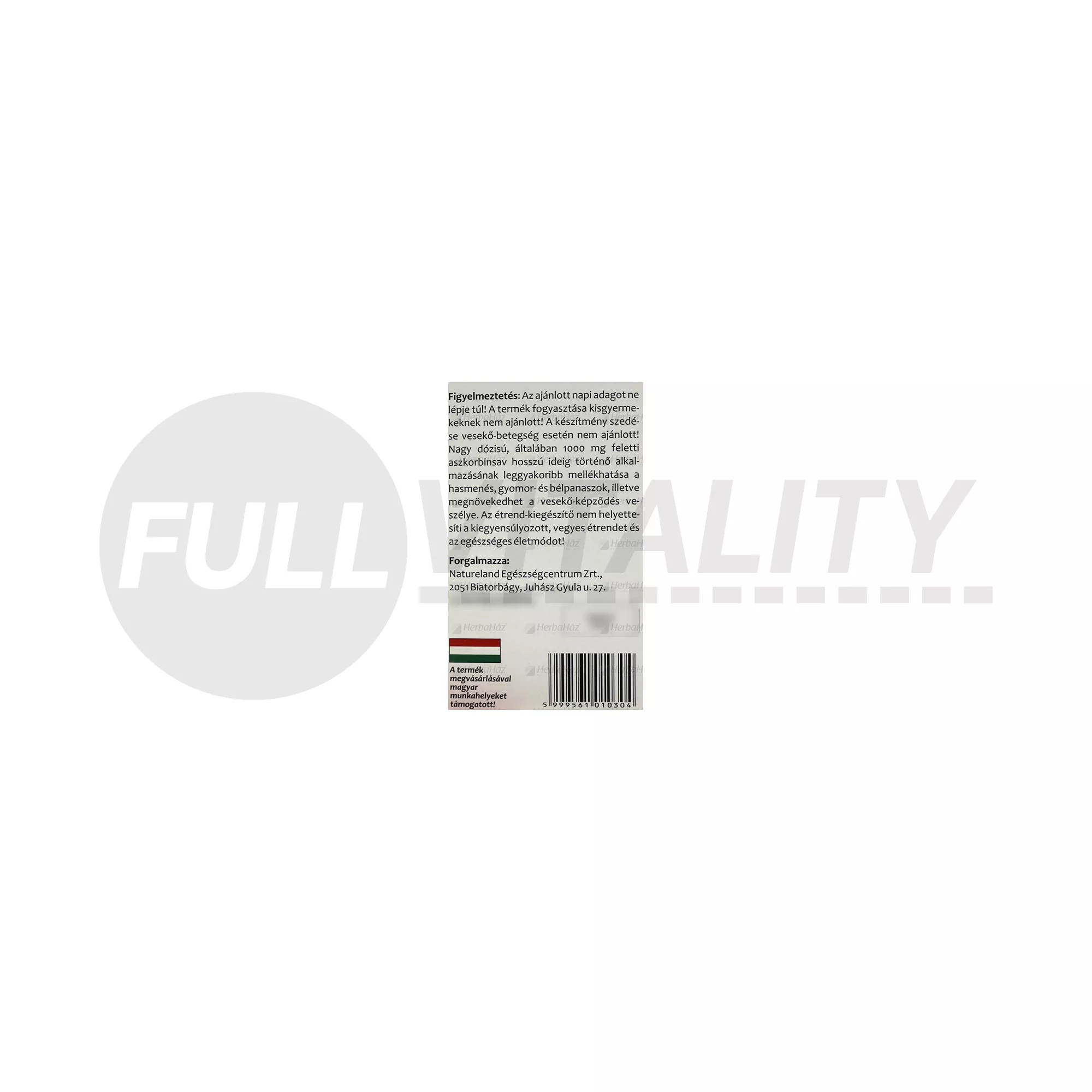 NATURLAND C-VITAMIN 1000MG TABLETTA 40DB