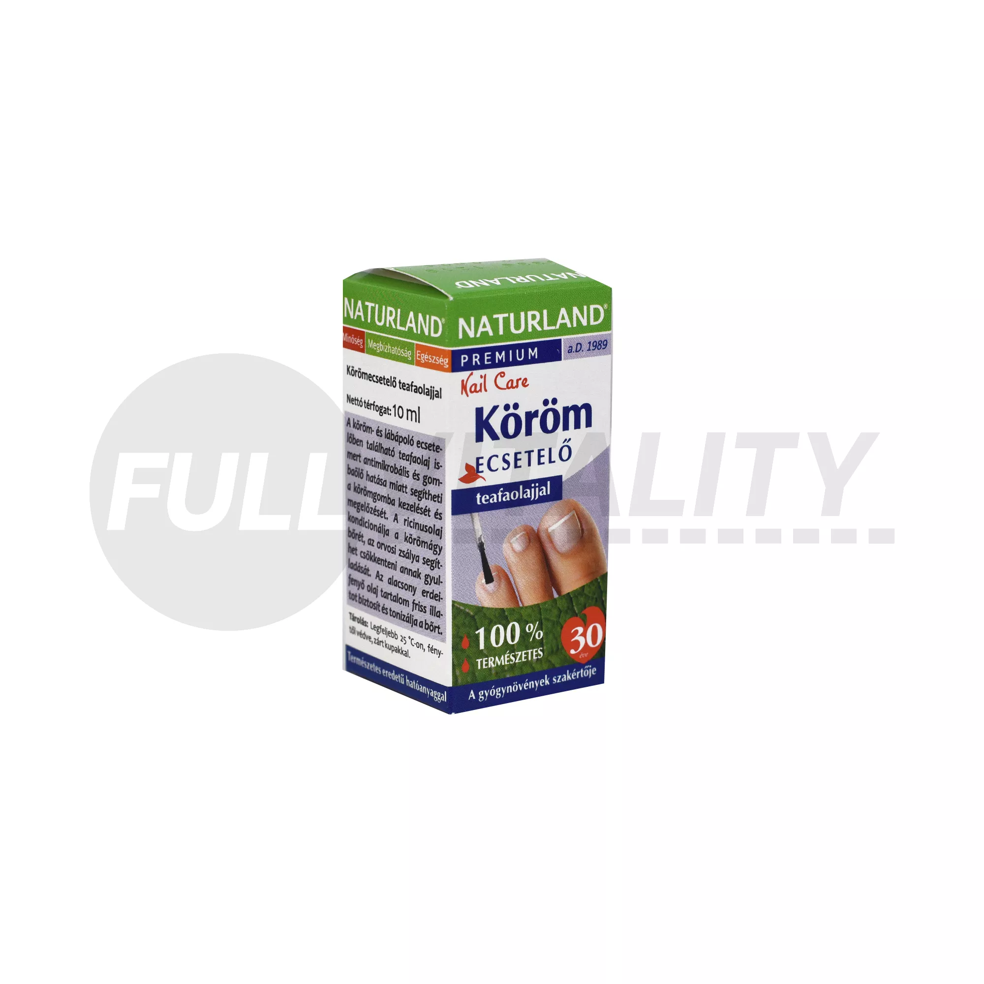 NATURLAND KÖRÖMECSETELŐ TEAFAOLAJJAL 10ML