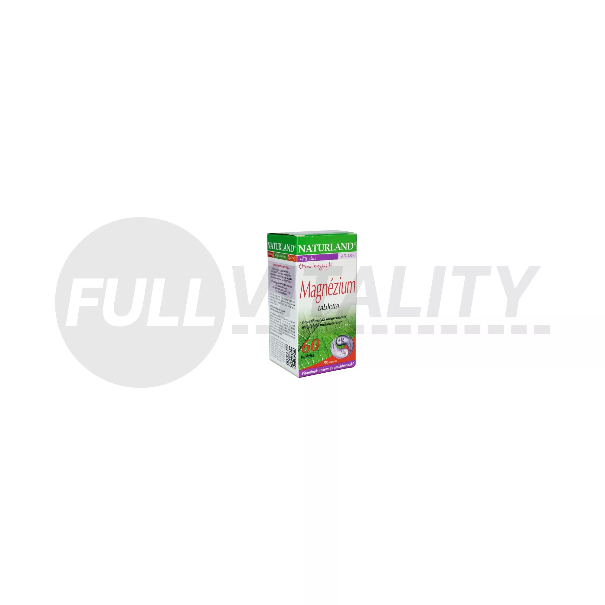 NATURLAND MAGNESII TABLETTA 60DB