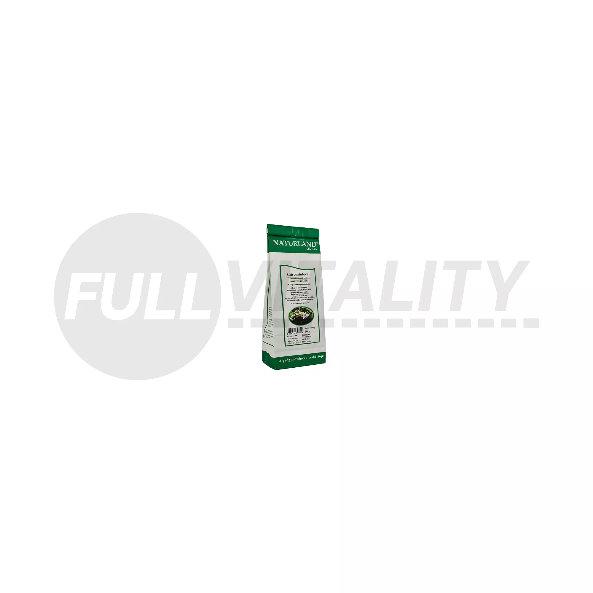 NATURLAND ORVOSI CITROMFŰ LEVÉL TEA 50G