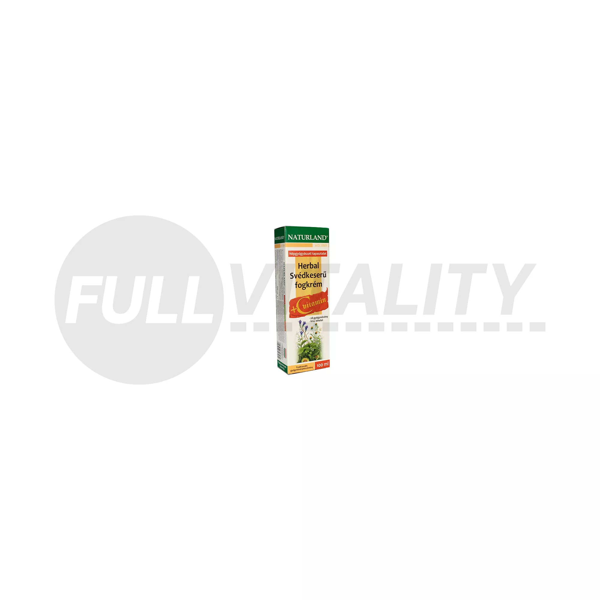 NATURLAND SVÉDKESERŰ FOGKRÉM+C-VITAMIN 100ML