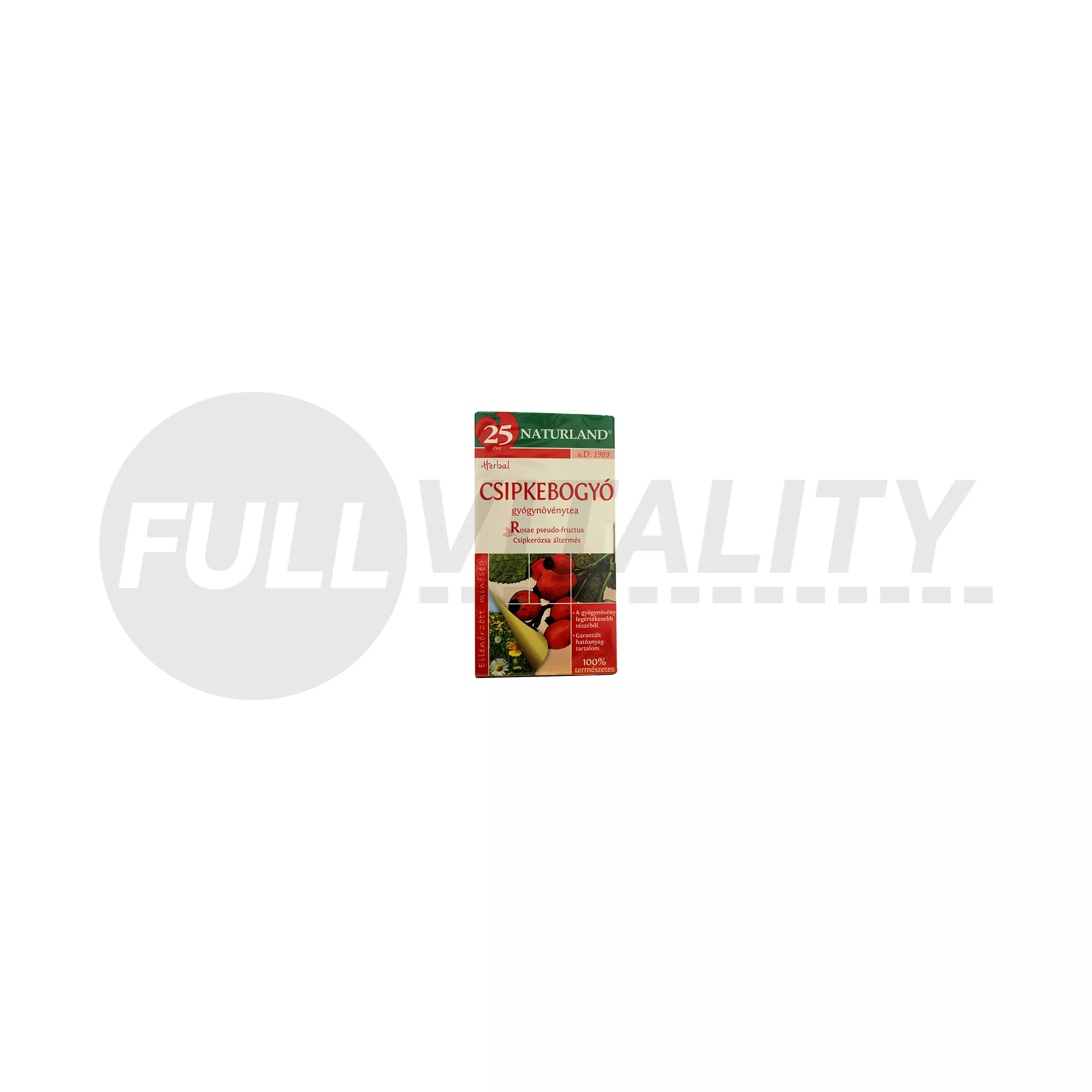 NATURLAND TEA CSIPKEBOGYÓ FILTERES 20DB