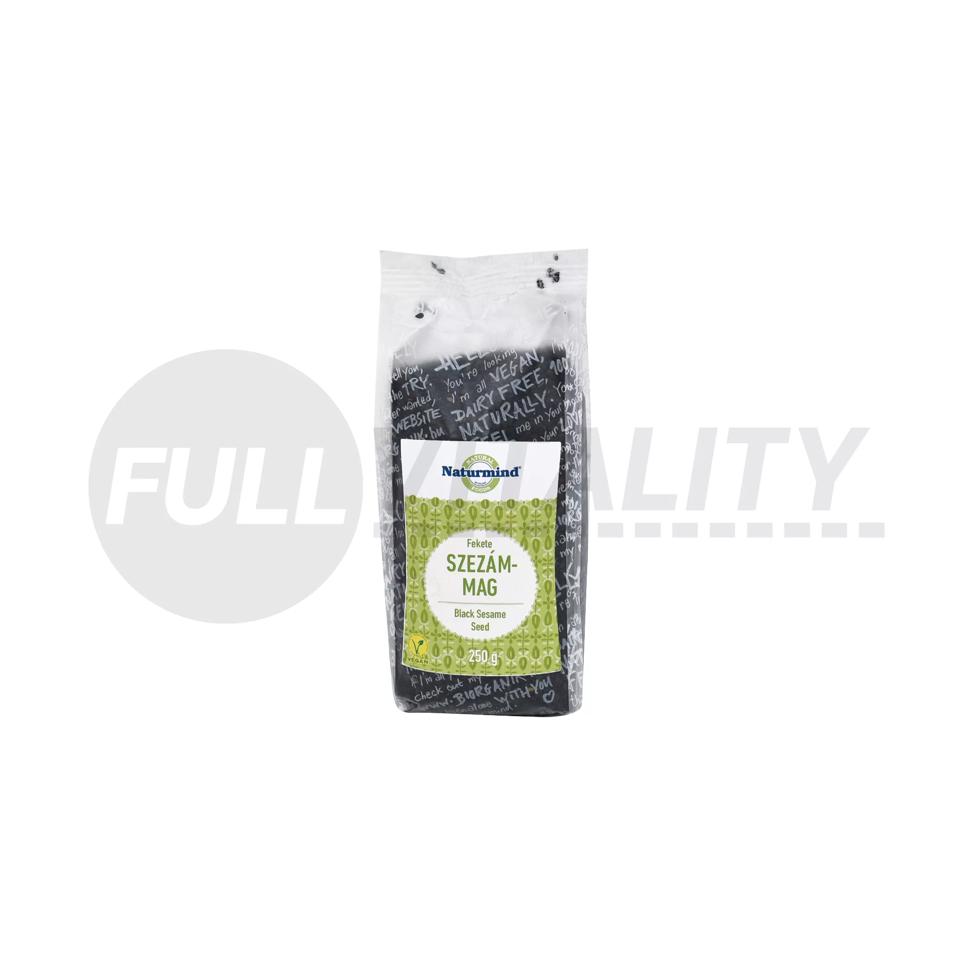 NATURMIND NATÚR FEKETE SZEZÁMMAG 250G