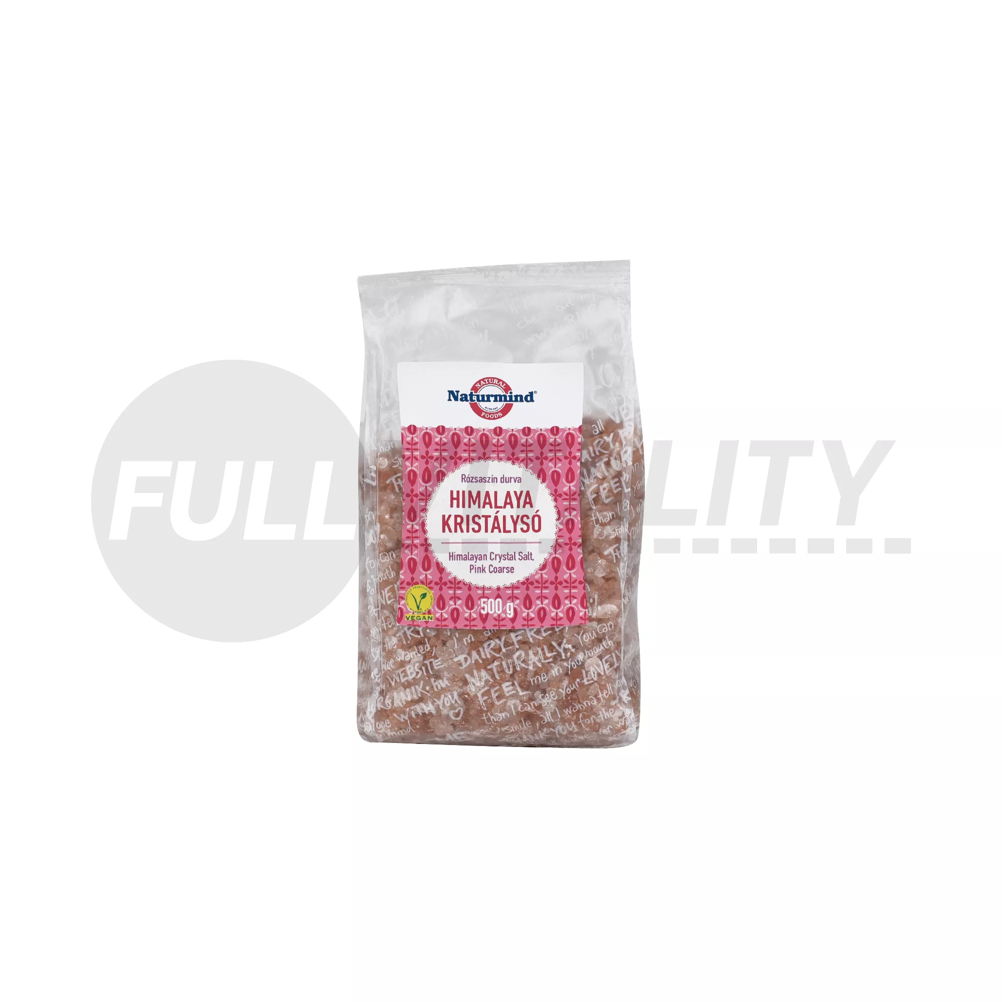 NATURMIND NATÚR HIMALAYA SÓ, DURVA RÓZSASZÍN 500G