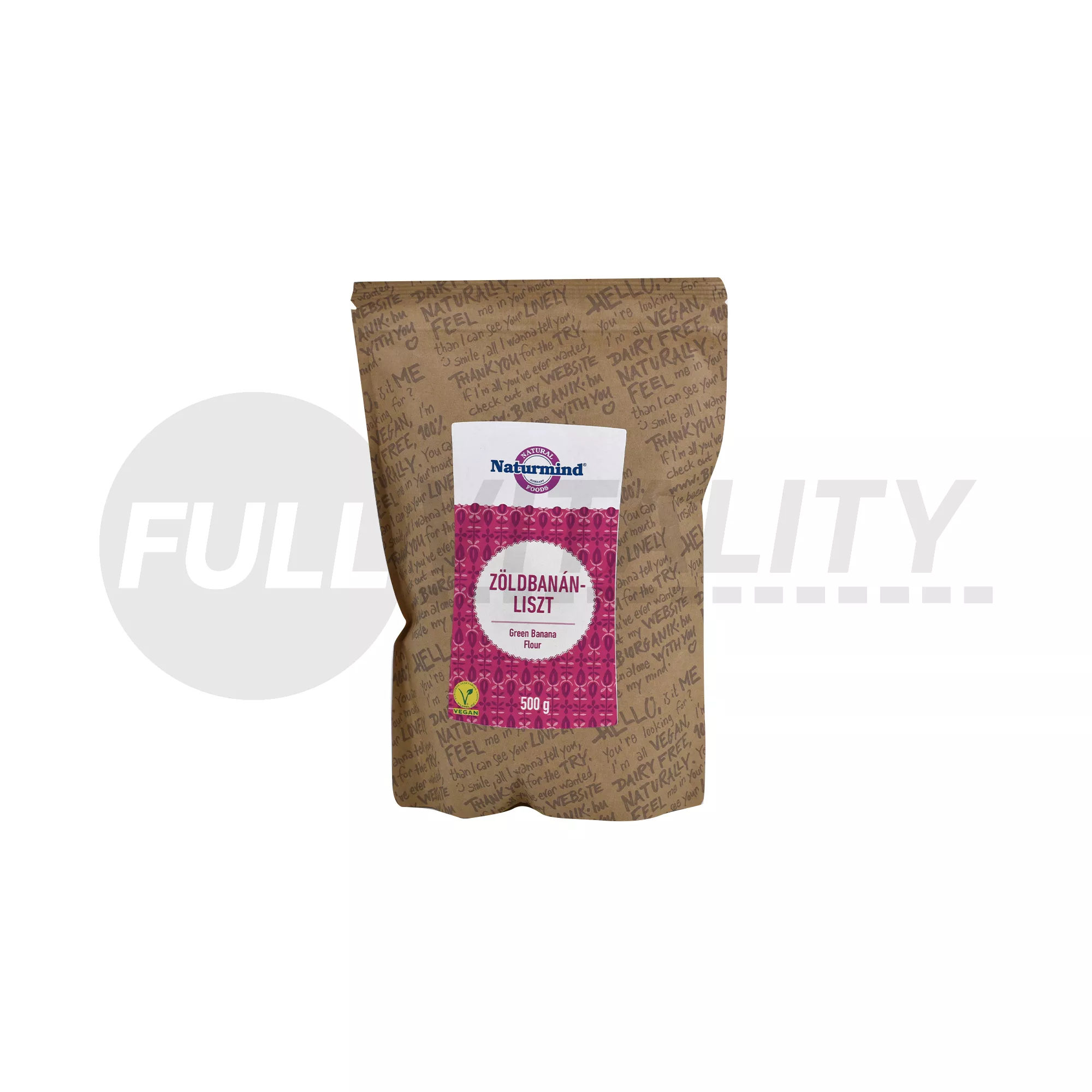 NATURMIND ZÖLDBANÁNLISZT 500G