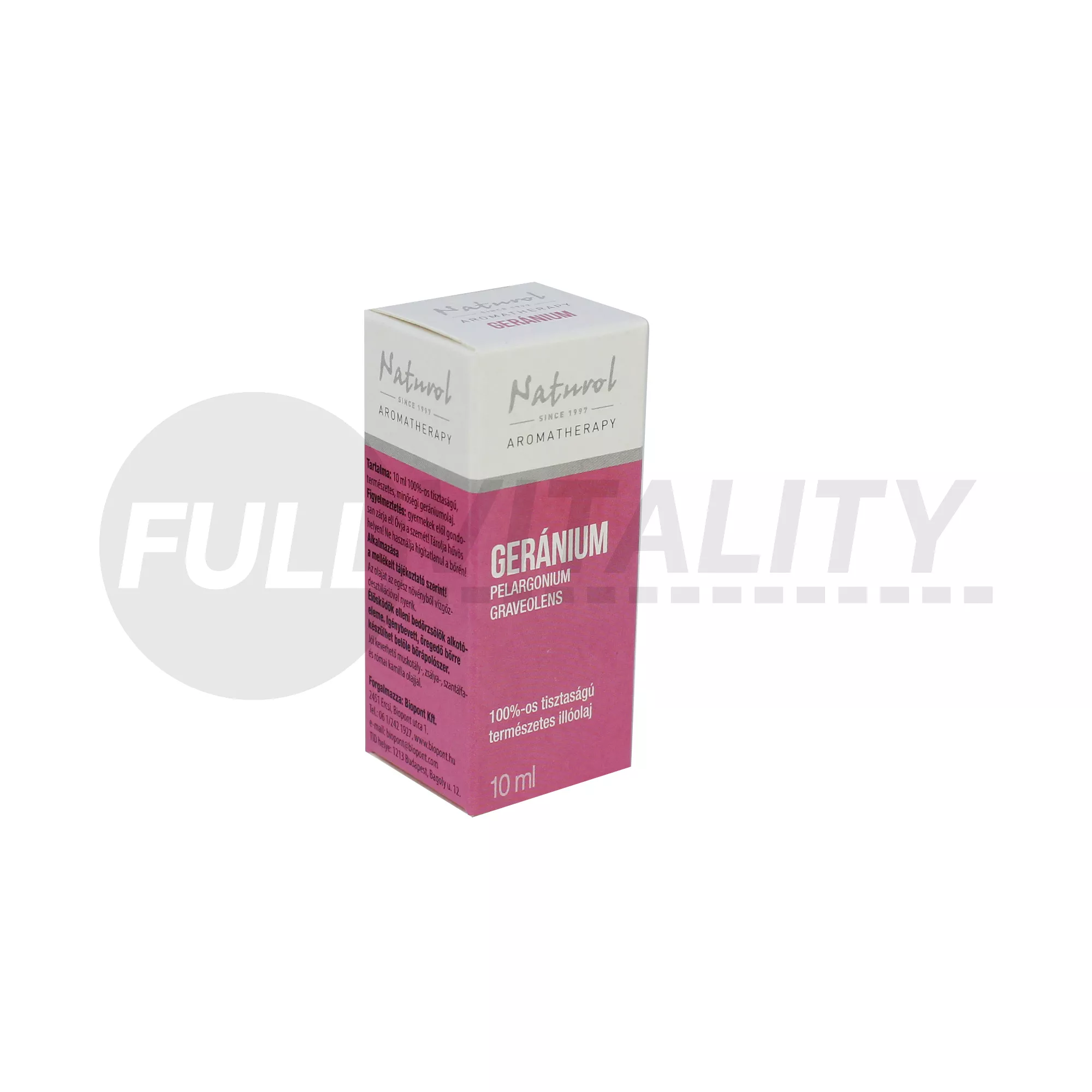 NATUROL GERÁNIUM ILLÓOLAJ 10ML