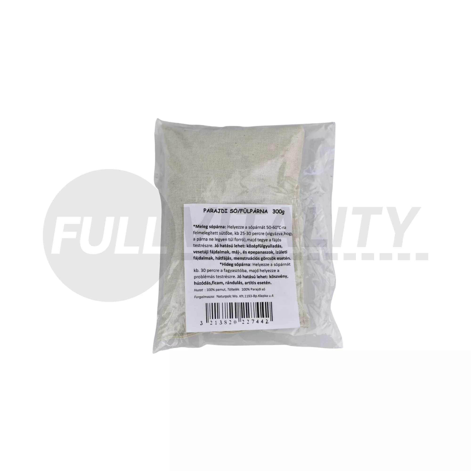 NATURPOLC PARAJDI SÓS FÜLPÁRNÁCSKA 1DB