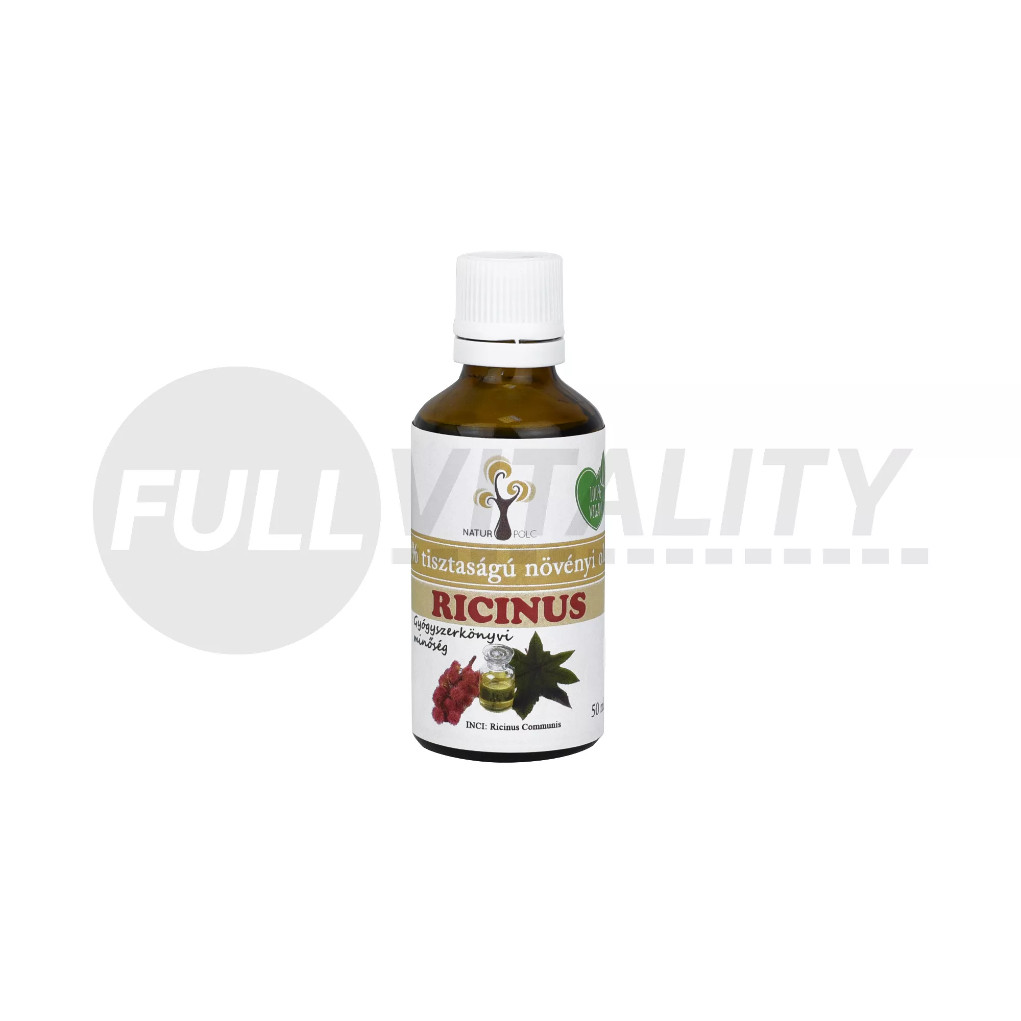 NATURPOLC RICINUS OLAJ GYÓGYSZERKÖNYVI MINŐSÉG 50ML