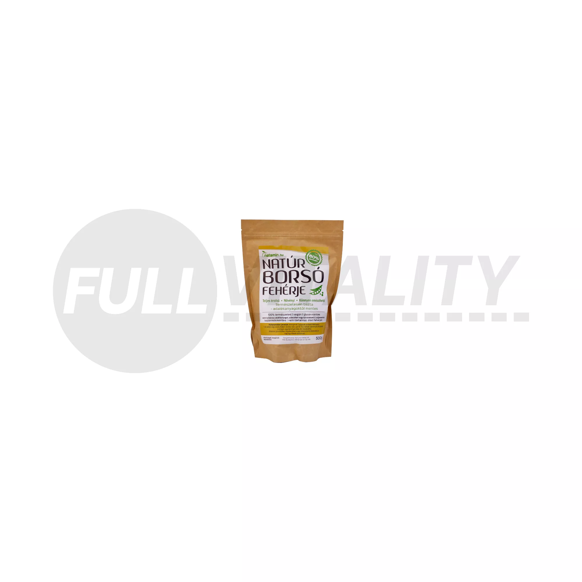 NETAMIN NATÚR BORSÓFEHÉRJE 500G