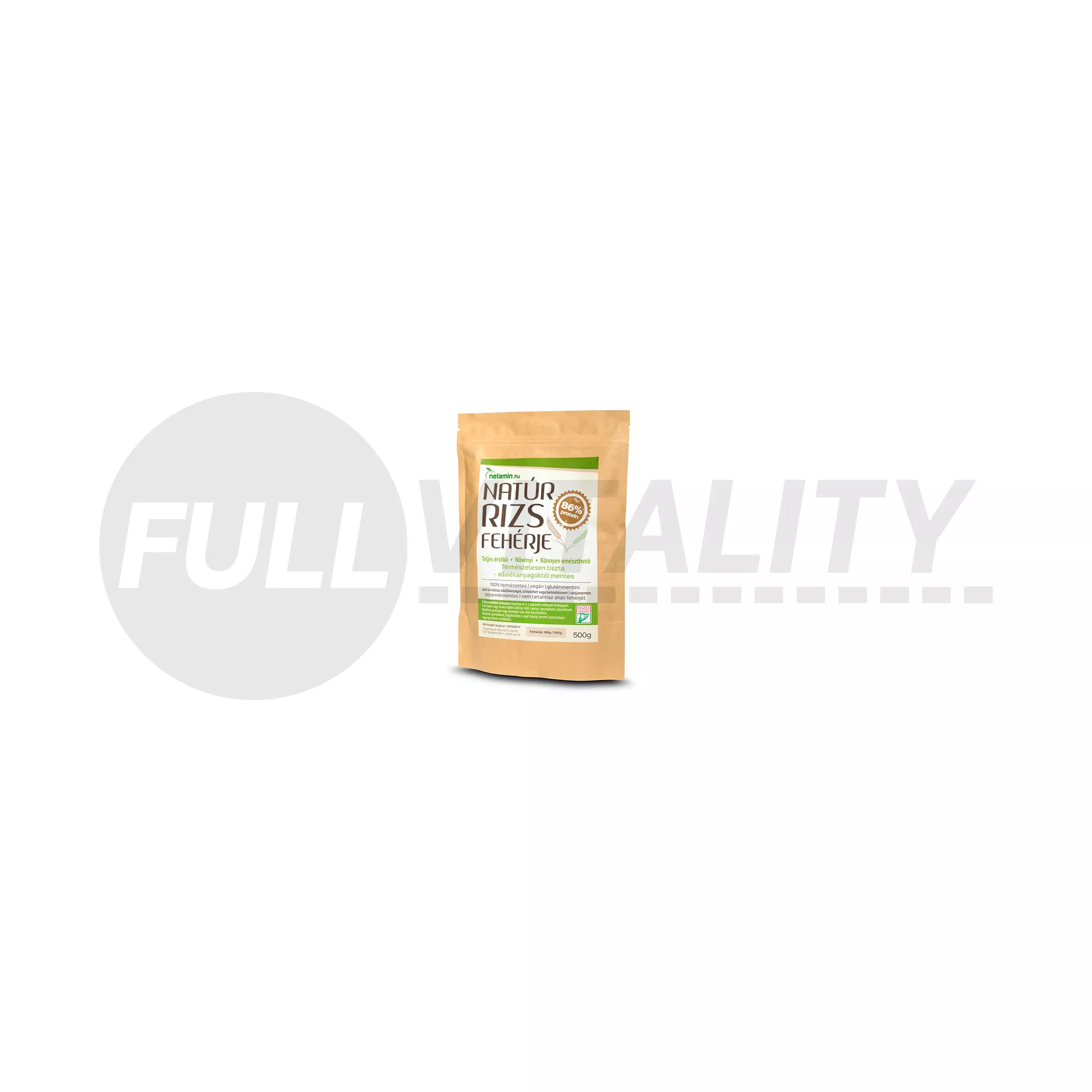 NETAMIN NATÚR RIZS FEHÉRJE 500G