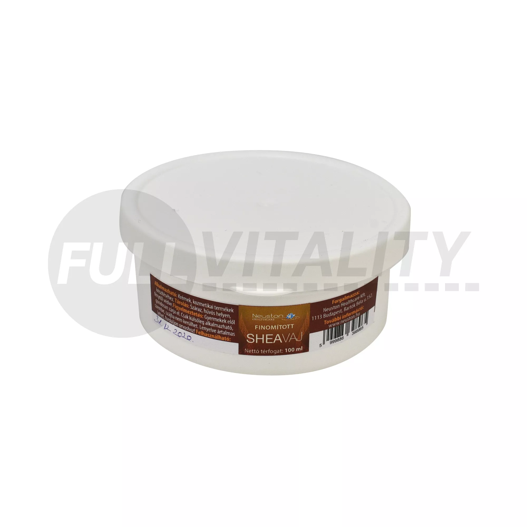 NEUSTON  SHEA VAJ FINOMÍTOTT 100ML