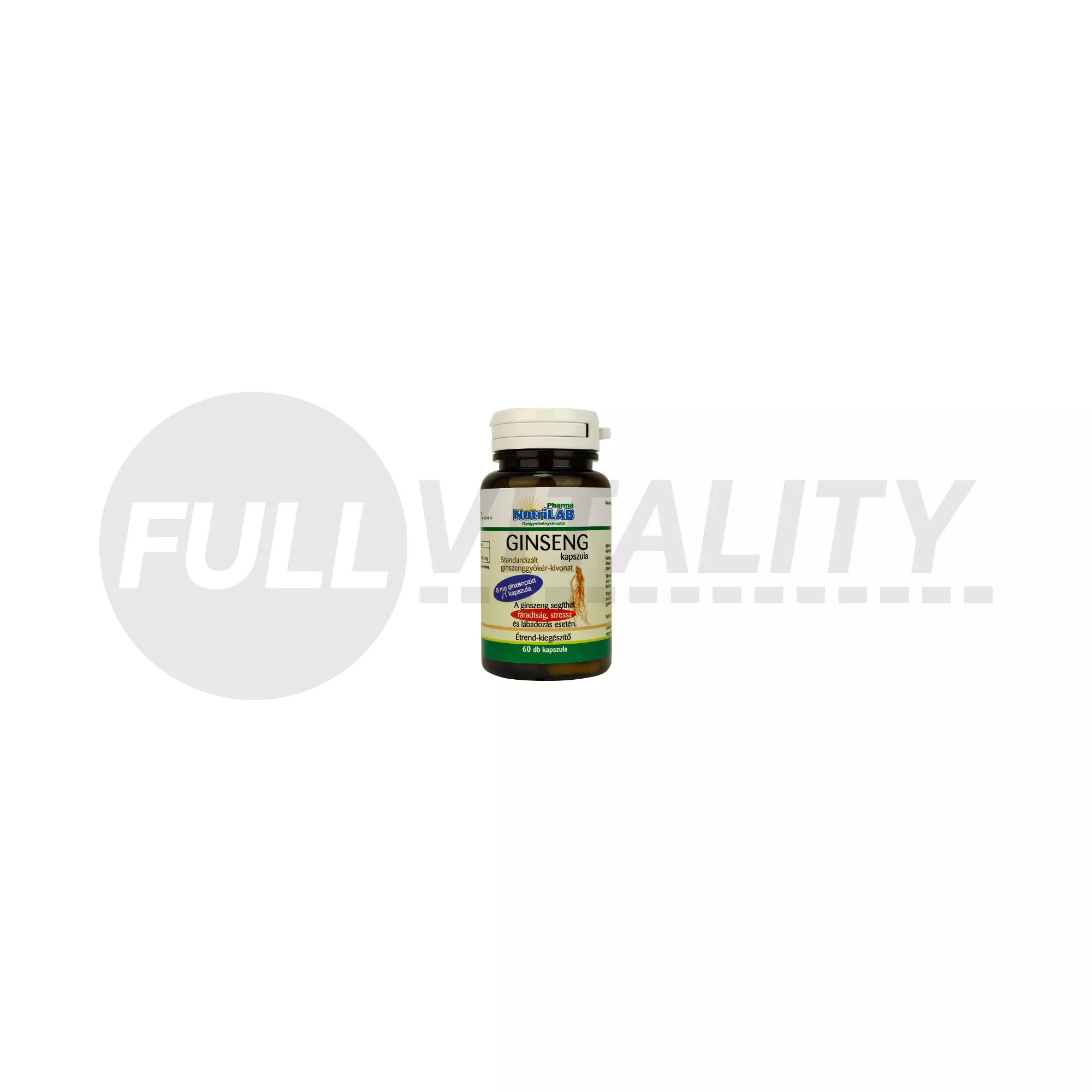 NUTRILAB GINSENG KAPSZULA 60DB