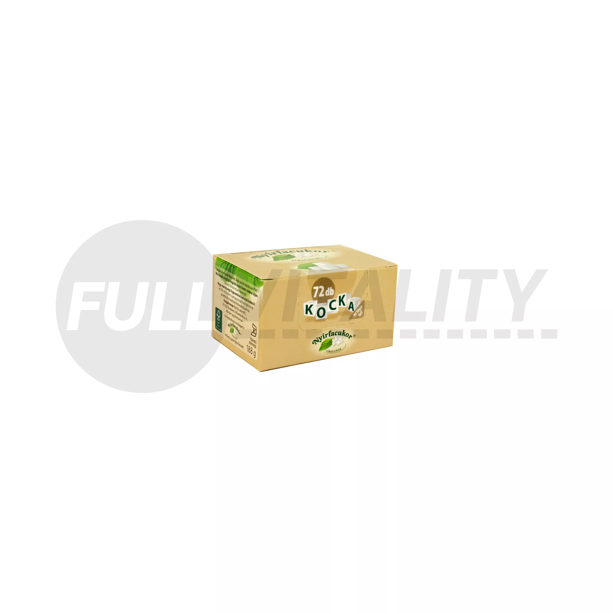 NYÍRFACUKOR KOCKA 188G