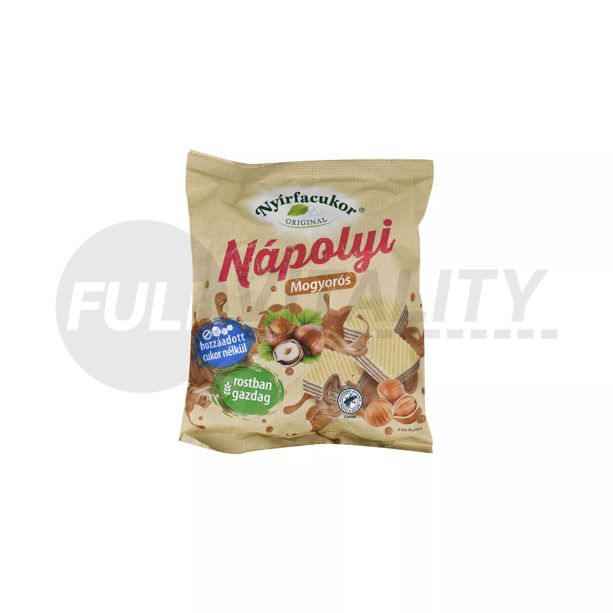 NYÍRFACUKOR NÁPOLYI MOGYORÓS HOZZÁADOTT CUKOR NÉLKÜL 180G