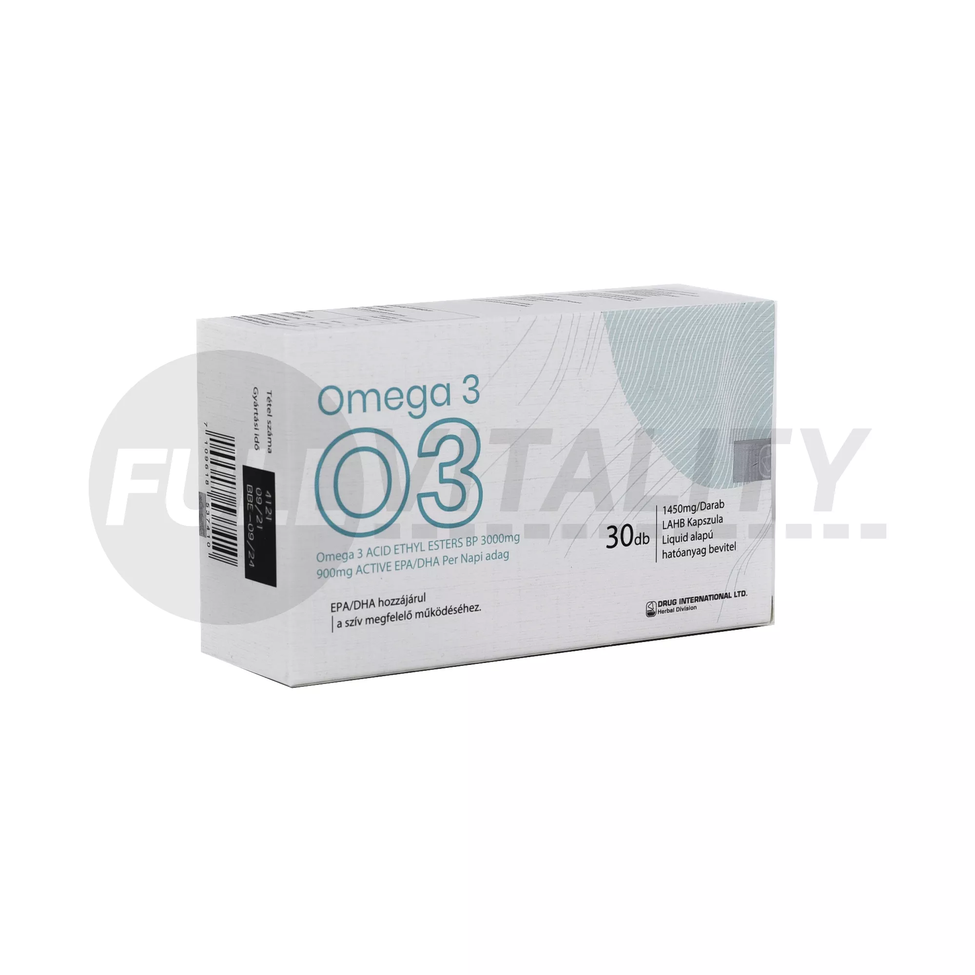 BIO VITALITY OMEGA 3 O3  30DB