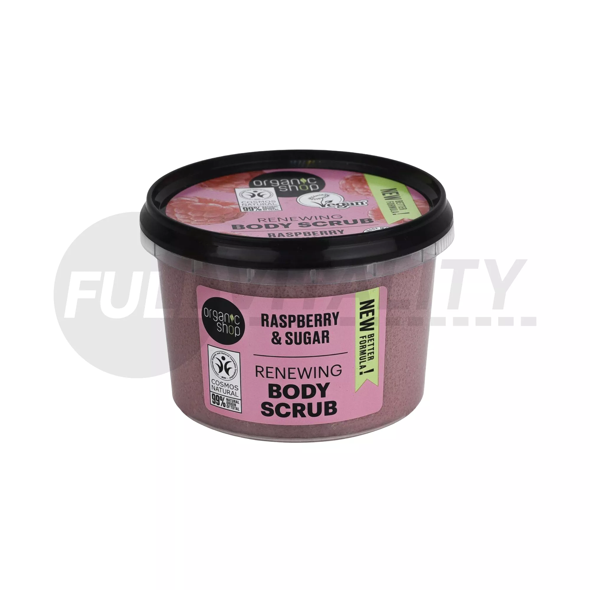 ORGANIC SHOP RENEWING TESTRADÍR MÁLNÁVAL ÉS CUKORRAL 250ML