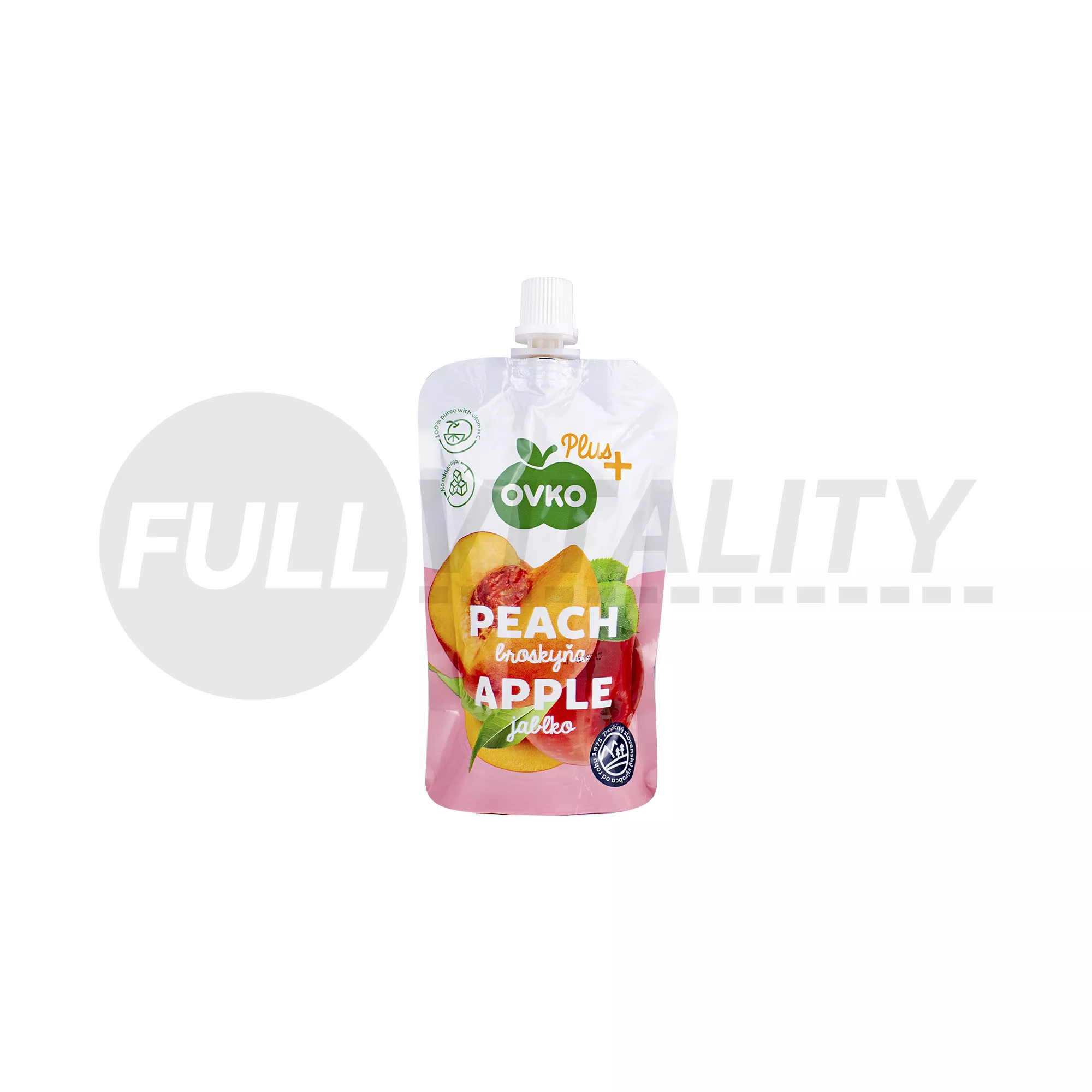 OVKO PLUS ALMA-ŐSZIBARACK PÜRÉ 120G