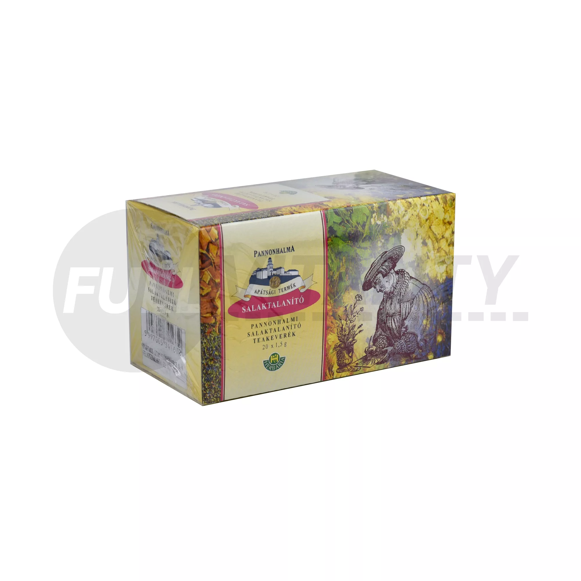 PANNONHALMI GYÓGYNÖVÉNY TEA SALAKTALANÍTÓ FILTERES 20DB