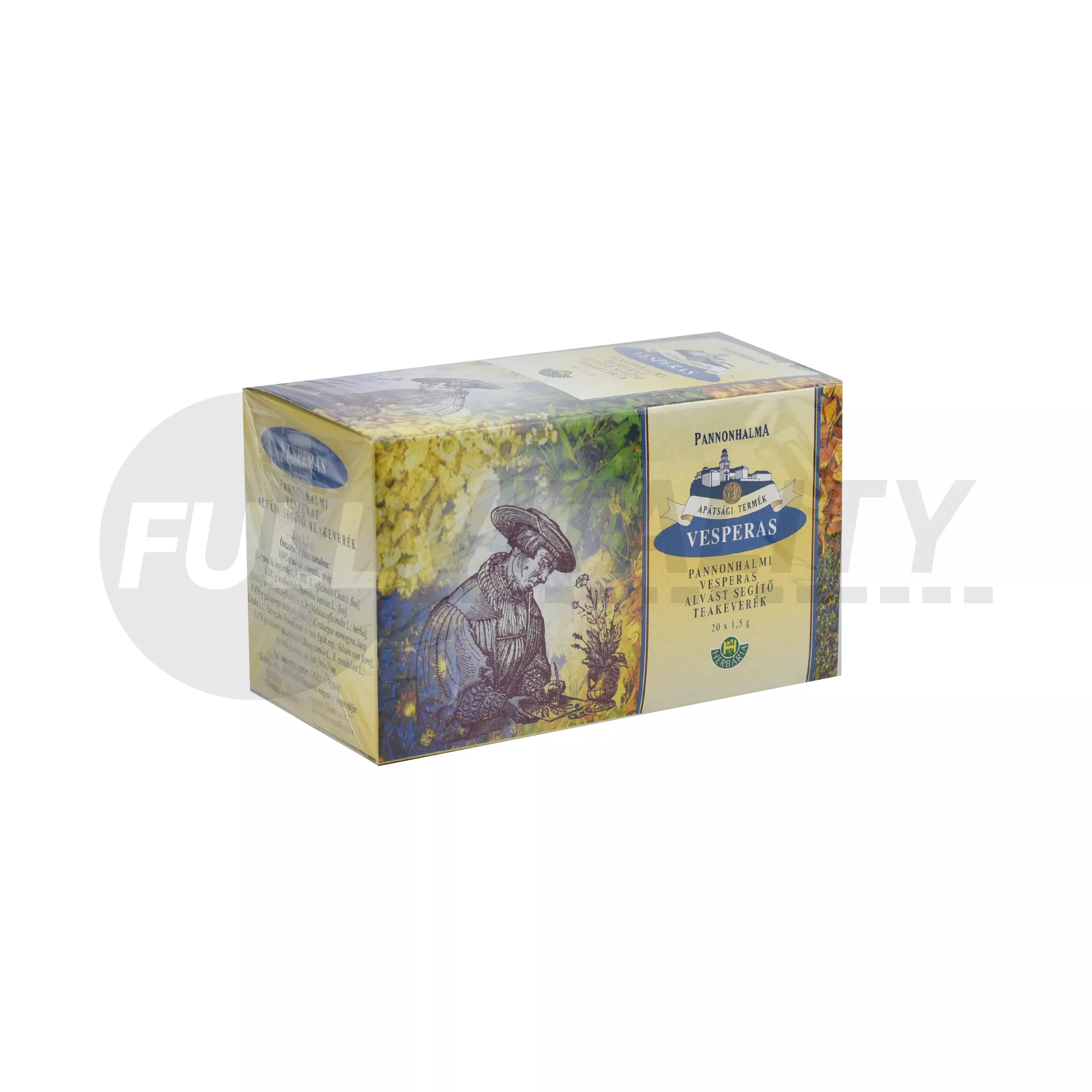 PANNONHALMI GYÓGYNÖVÉNY TEA VESPERAS NYUGTATÓ FILTERES 20DB