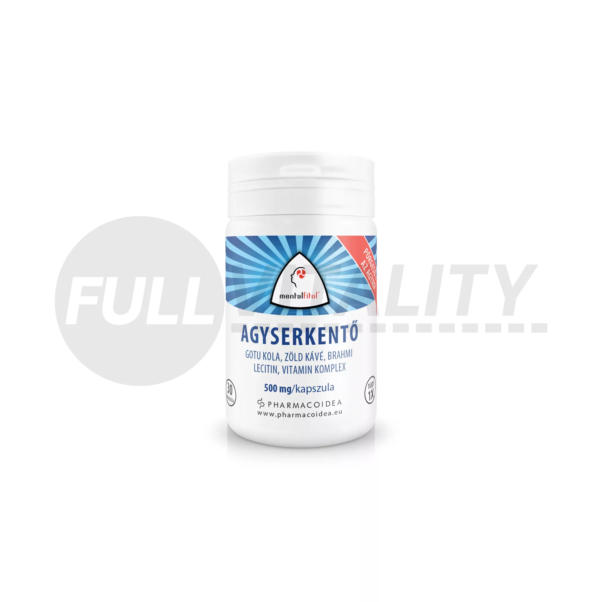PHARMACOIDEA MENTALFITOL AGYSERKENTŐ KAPSZULA 30DB