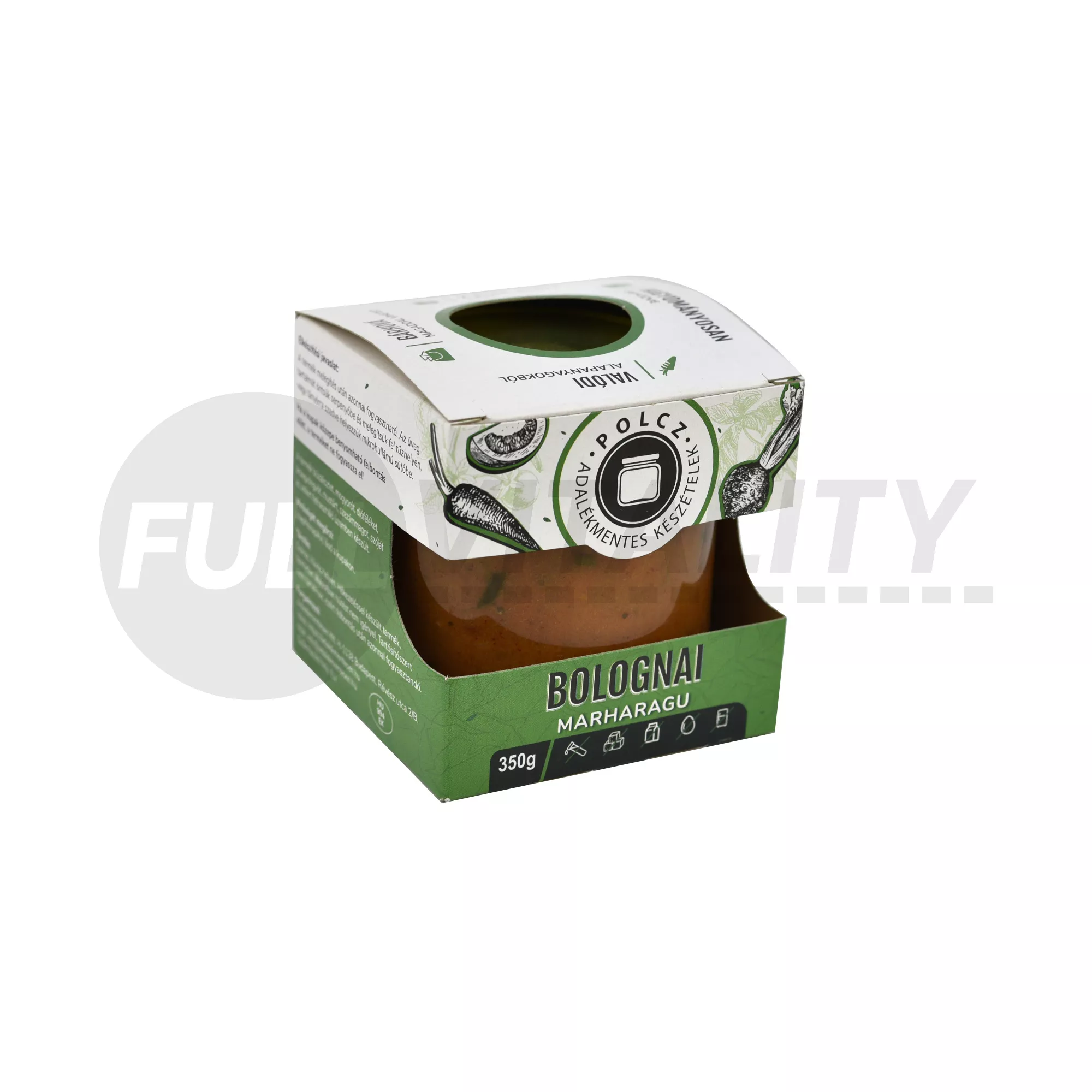 POLCZ ADALÉKMENTES KÉSZÉTELEK BOLOGNAI MARHARAGU 350G