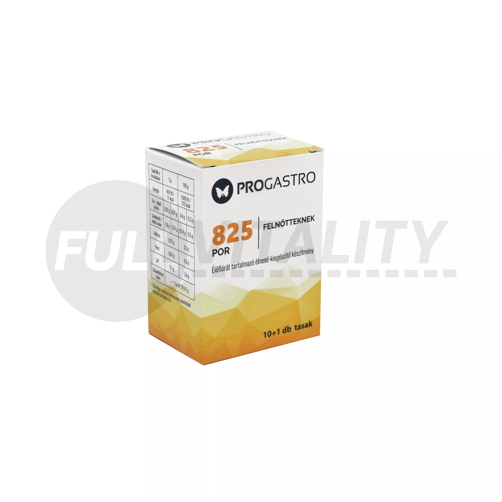 PROGASTRO 825 POR ÉLŐFLÓRÁT TARTALMAZÓ ÉTREND-KIEGÉSZÍTŐ KÉSZÍTMÉNY 11DB
