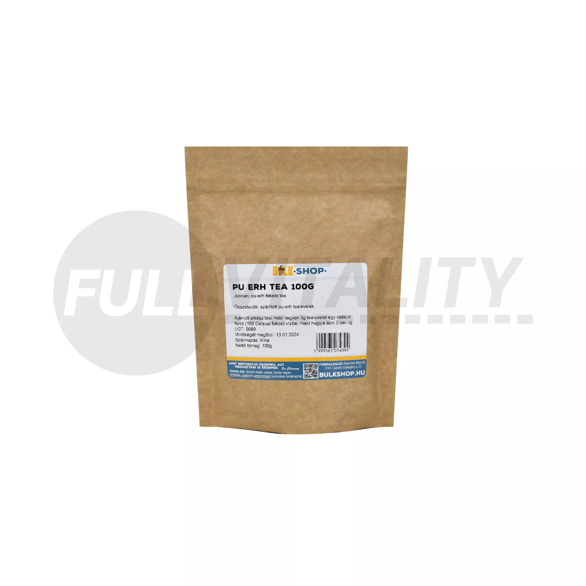 BULKSHOP PU ERH TEA 100G