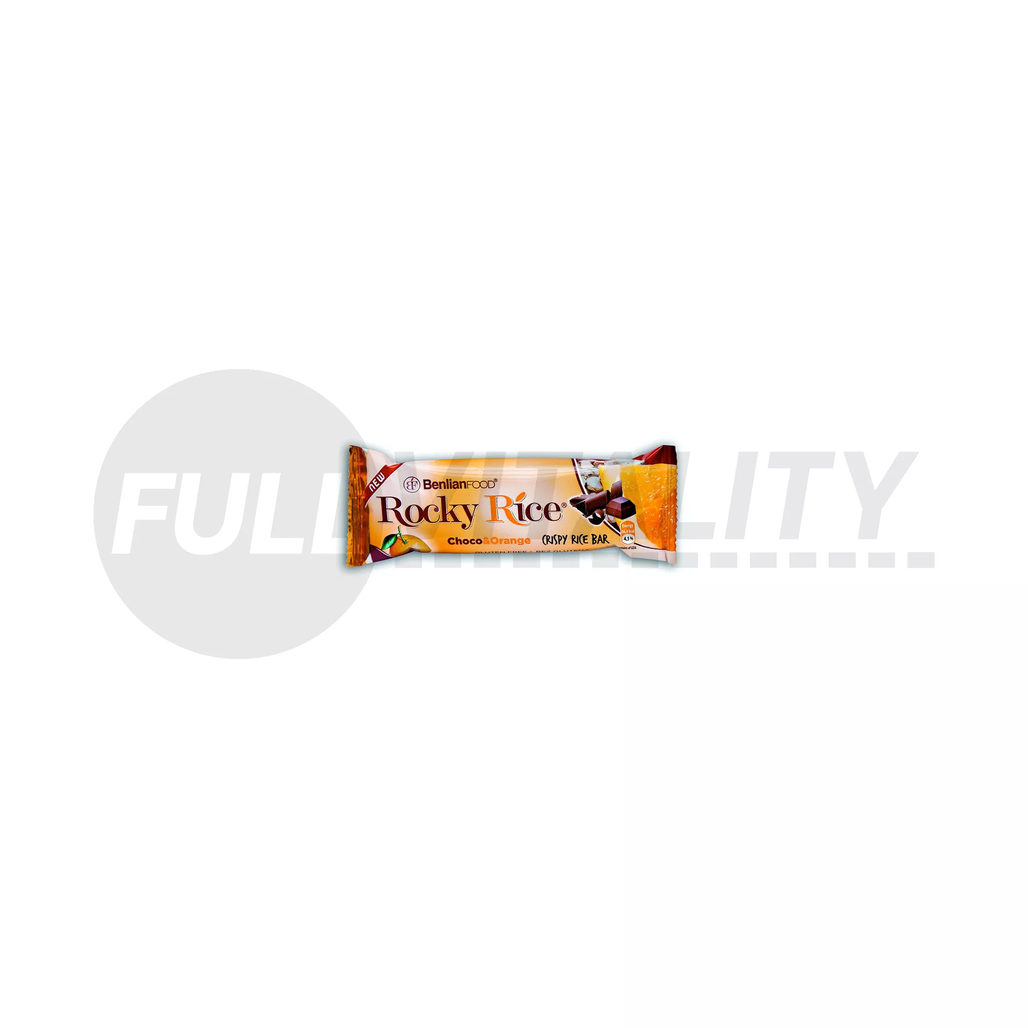 ROCKY RICE PUFFASZTOTT RIZSSZELET NARANCSOS CSOKI BEVONATTAL 18G