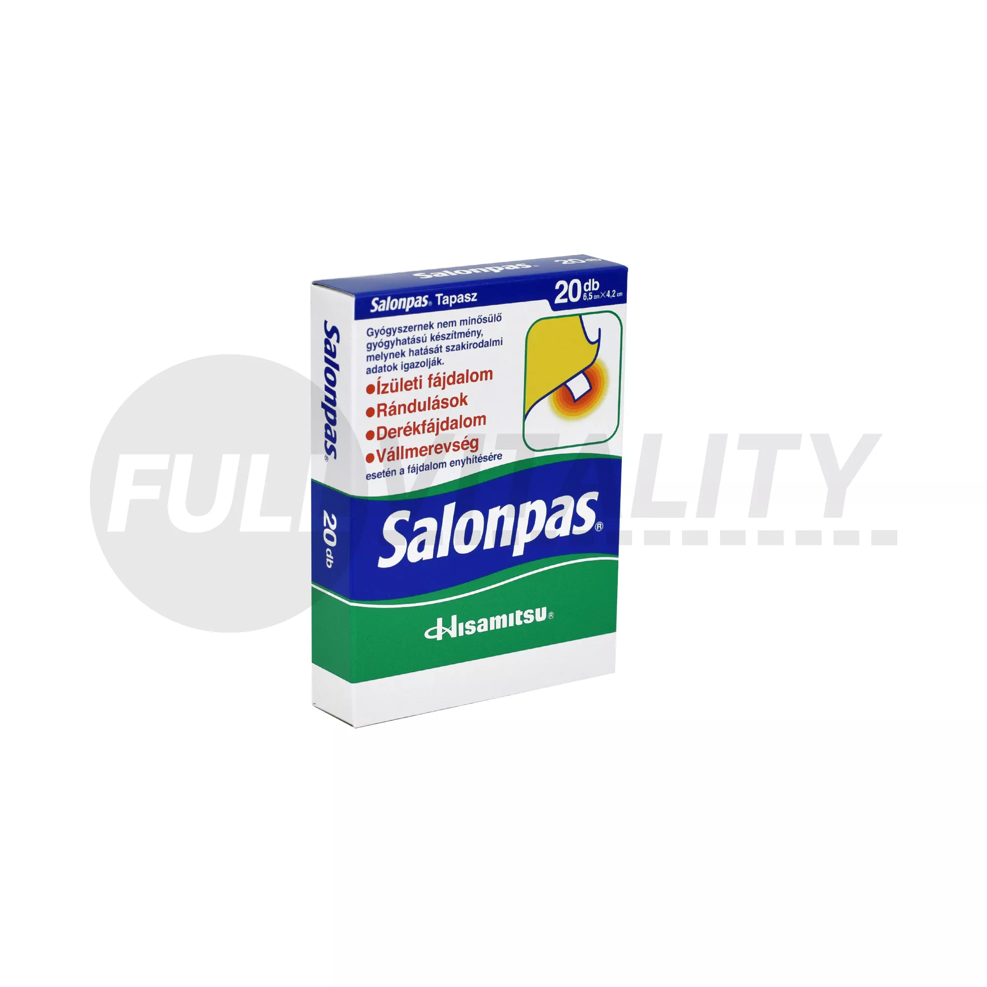 SALONPAS TAPASZ 20DB