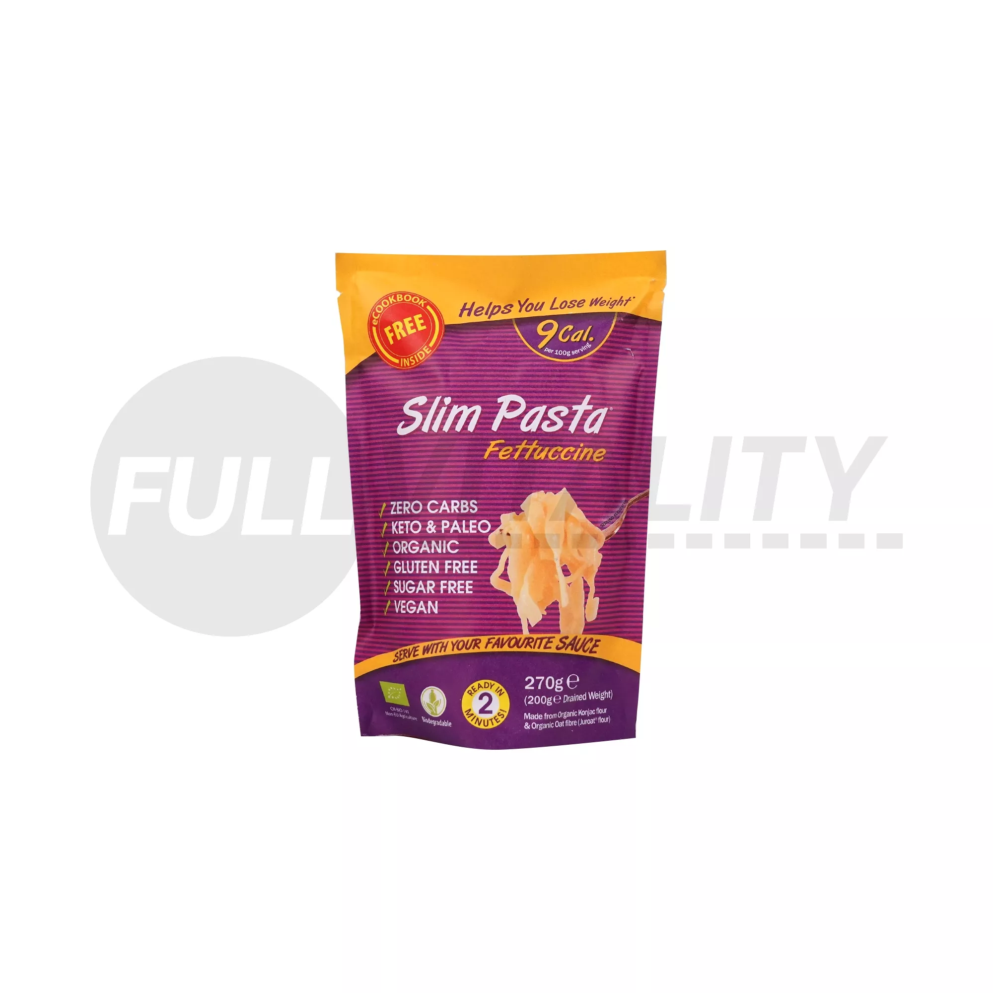 SLIM PASTA FETTUCCINE SZÉLESMETÉLT 270G