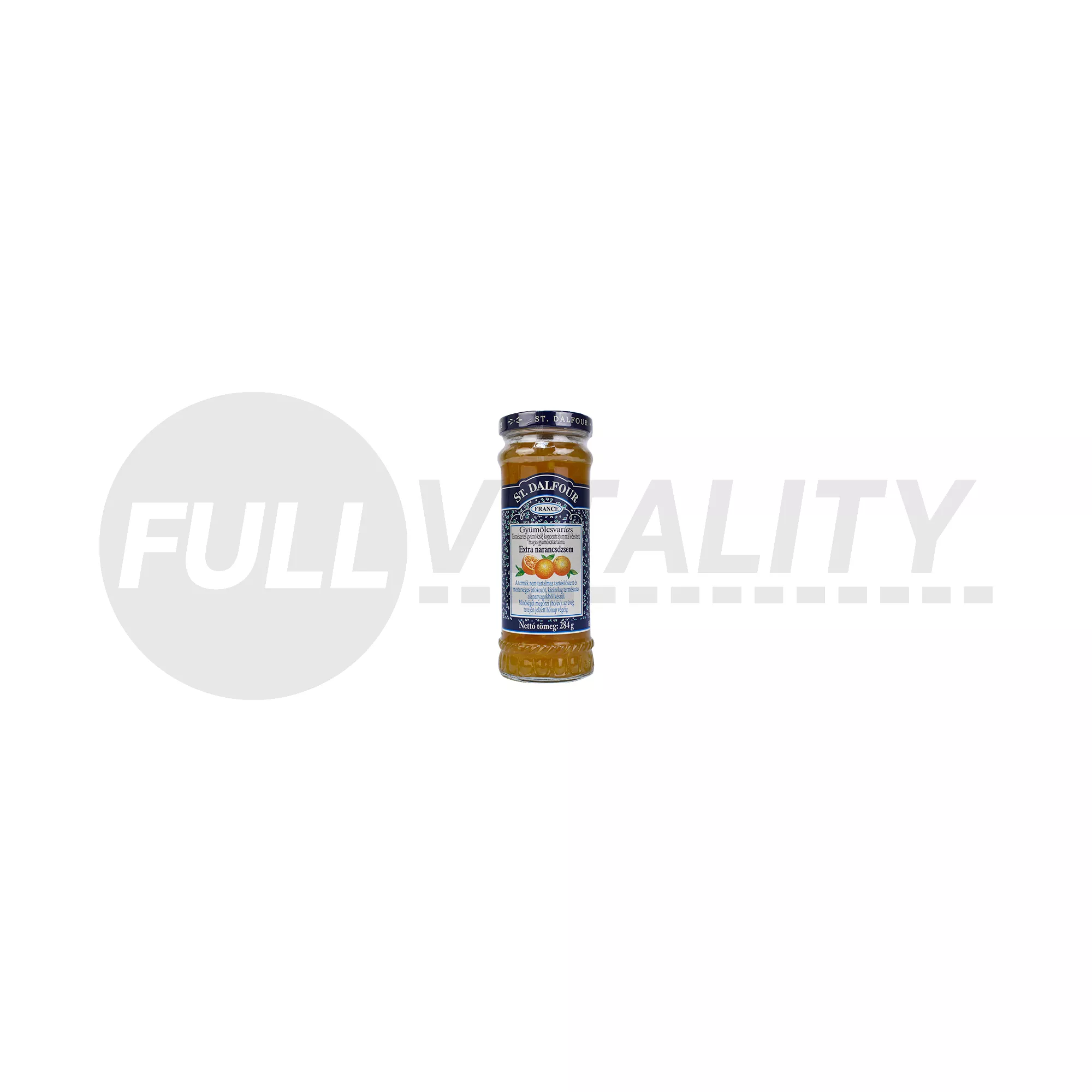 ST.DALFOUR DZSEM NARANCS HOZZÁADOTT CUKOR NÉLKÜL  284G